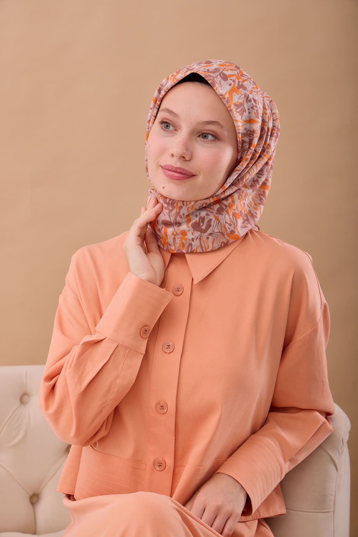 Silk Home Soft Eşarp 73091-36 - İthalesarponline.com - Soft Eşarp - Silk Home