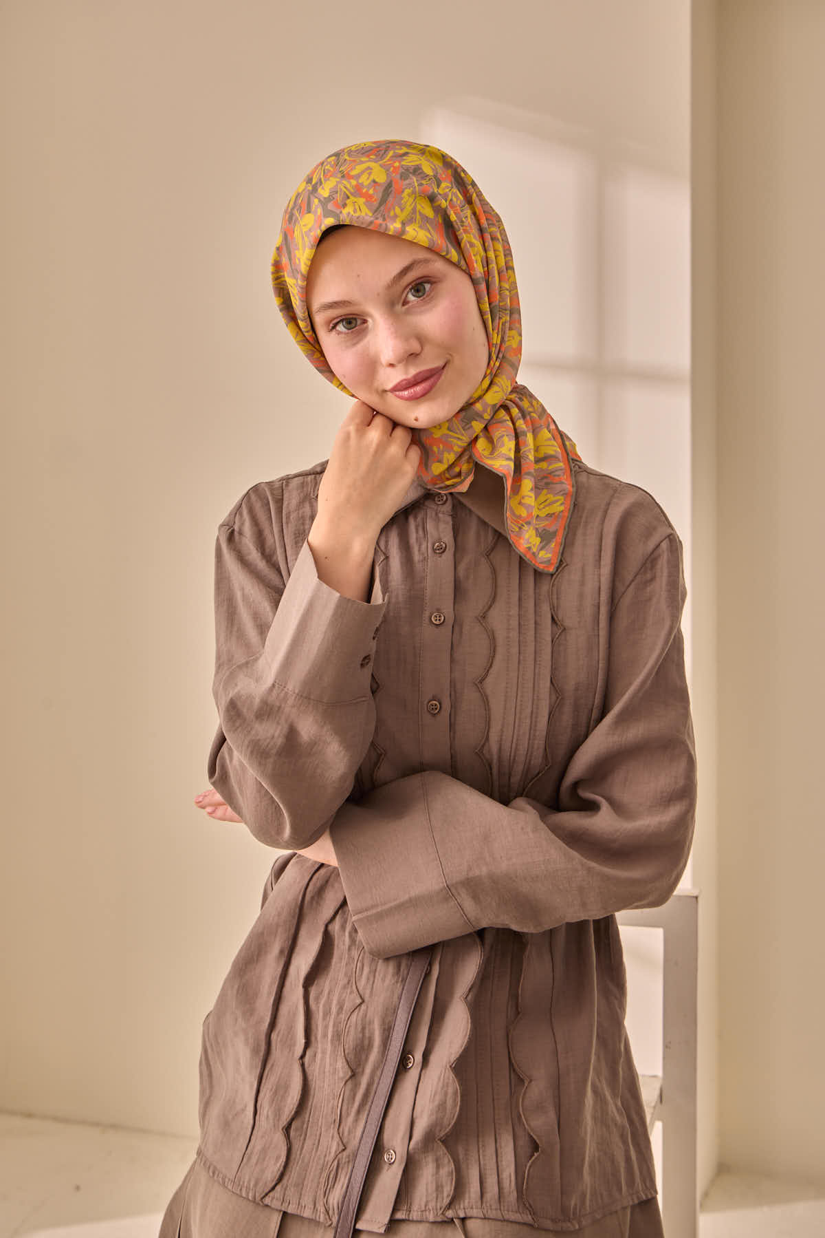 Silk Home Soft Eşarp 73091-37 - İthalesarponline.com - Soft Eşarp - Silk Home