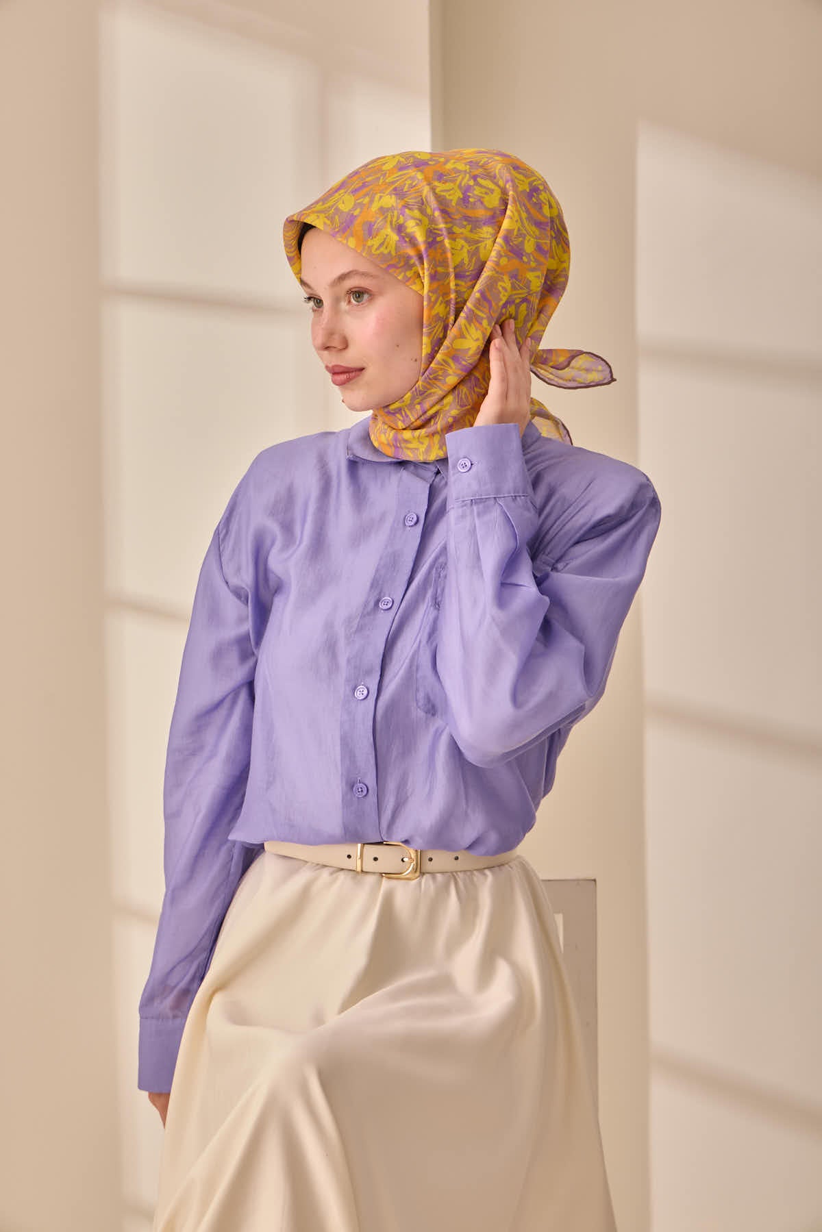 Silk Home Soft Eşarp 73091-38 - İthalesarponline.com - Soft Eşarp - Silk Home