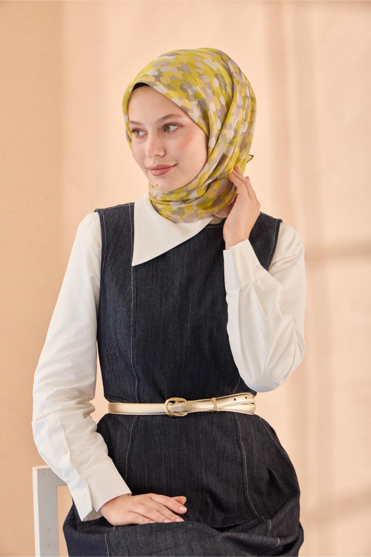 Silk Home Soft Eşarp 73094-03 - İthalesarponline.com - Soft Eşarp - Silk Home