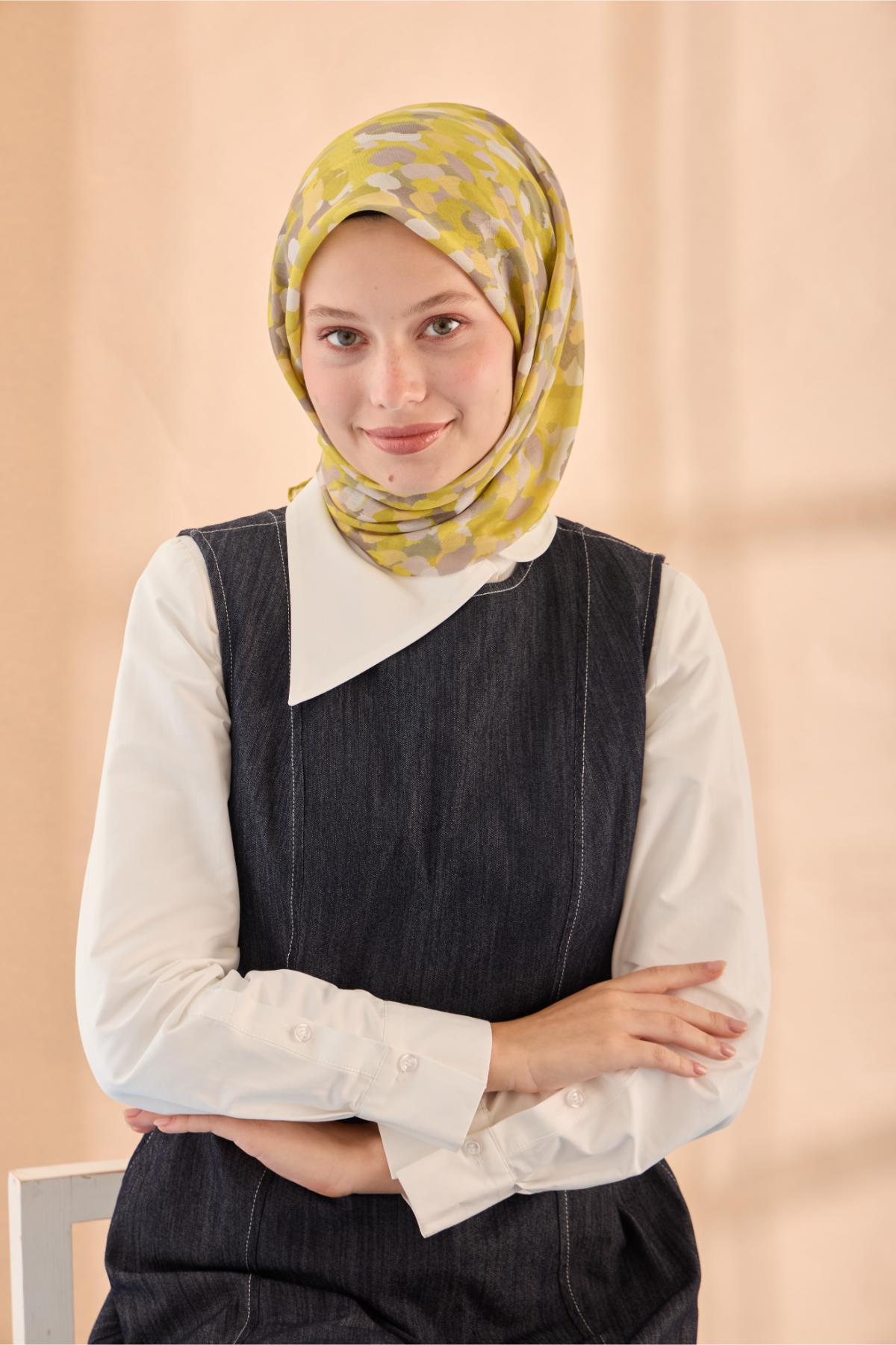 Silk Home Soft Eşarp 73094-03 - İthalesarponline.com - Soft Eşarp - Silk Home