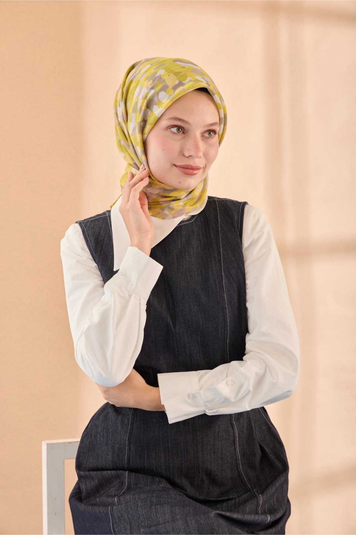 Silk Home Soft Eşarp 73094-03 - İthalesarponline.com - Soft Eşarp - Silk Home