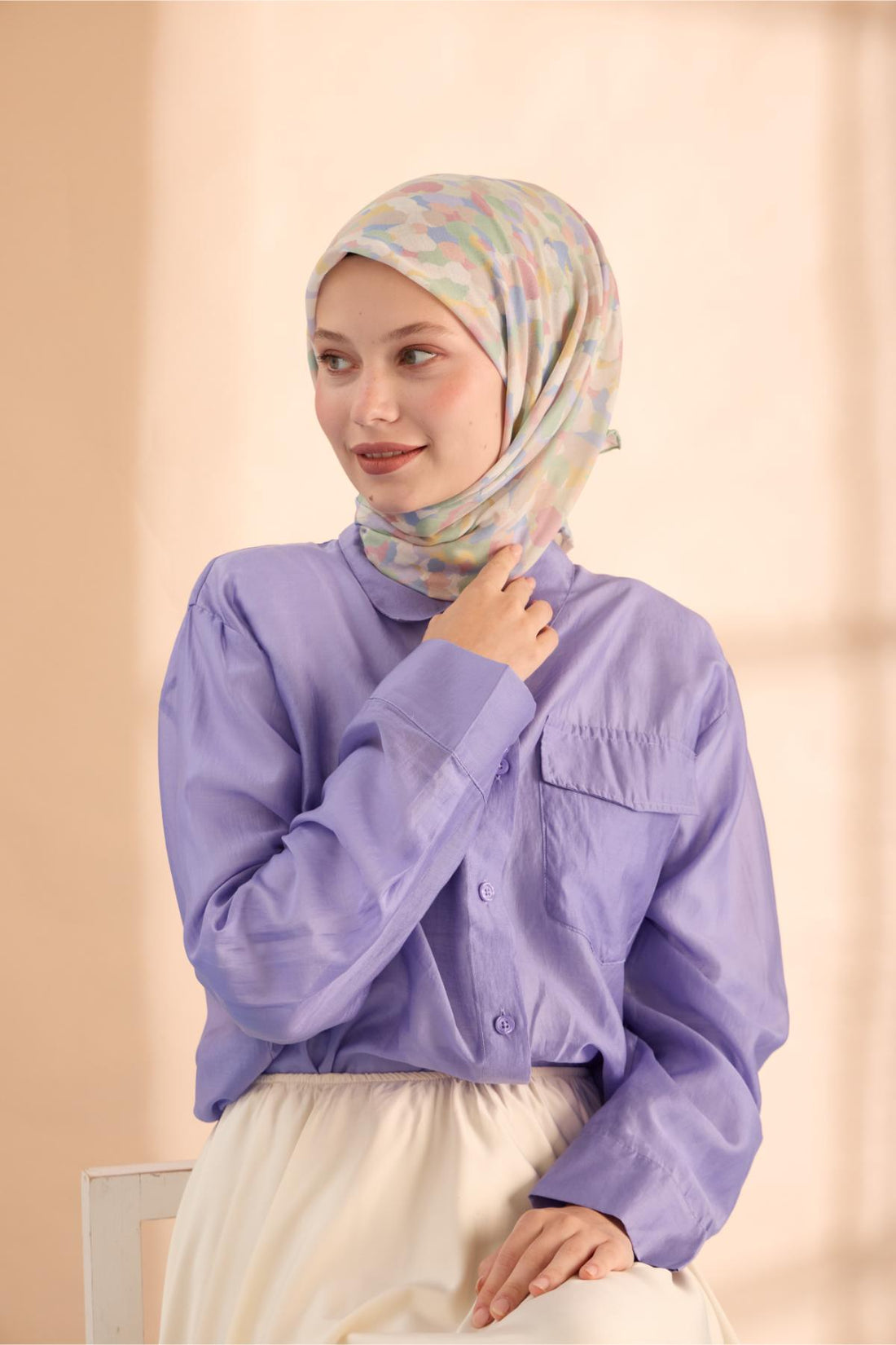 Silk Home Soft Eşarp 73094-06 - İthalesarponline.com - Soft Eşarp - Silk Home