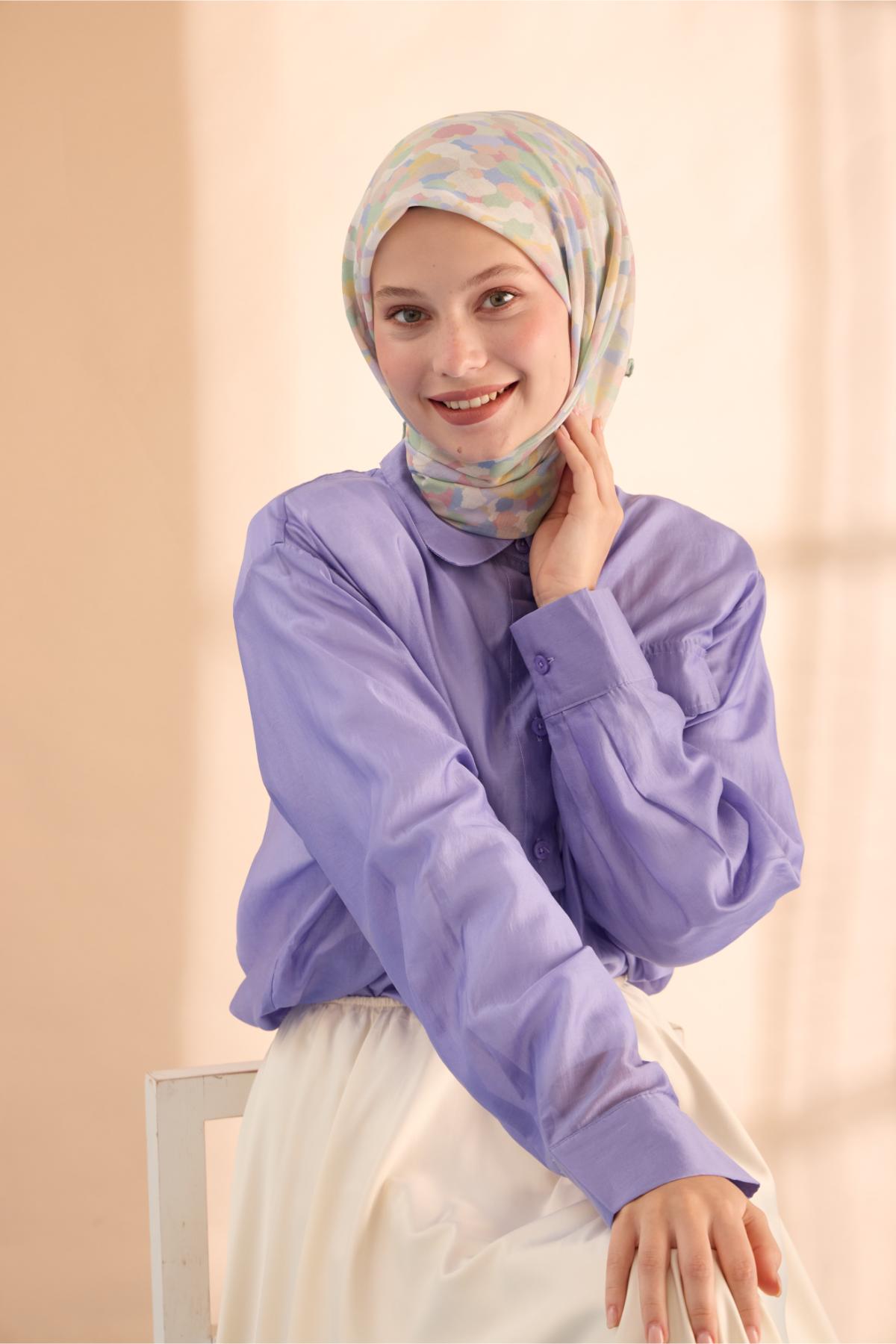 Silk Home Soft Eşarp 73094-06 - İthalesarponline.com - Soft Eşarp - Silk Home