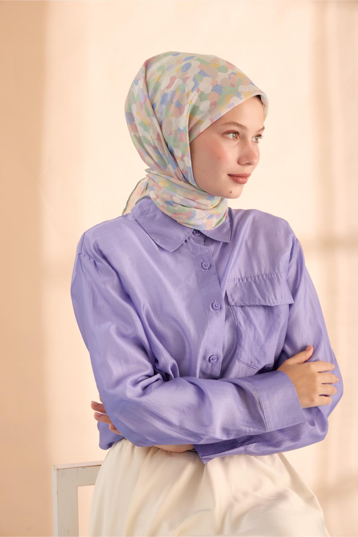 Silk Home Soft Eşarp 73094-06 - İthalesarponline.com - Soft Eşarp - Silk Home