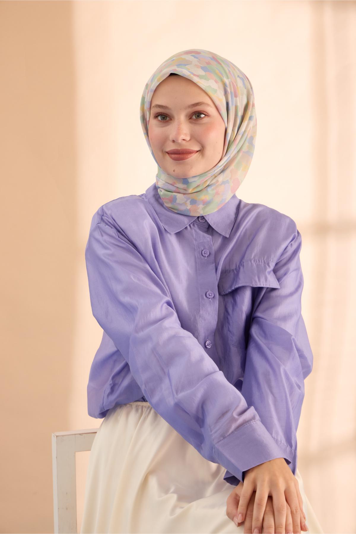 Silk Home Soft Eşarp 73094-06 - İthalesarponline.com - Soft Eşarp - Silk Home