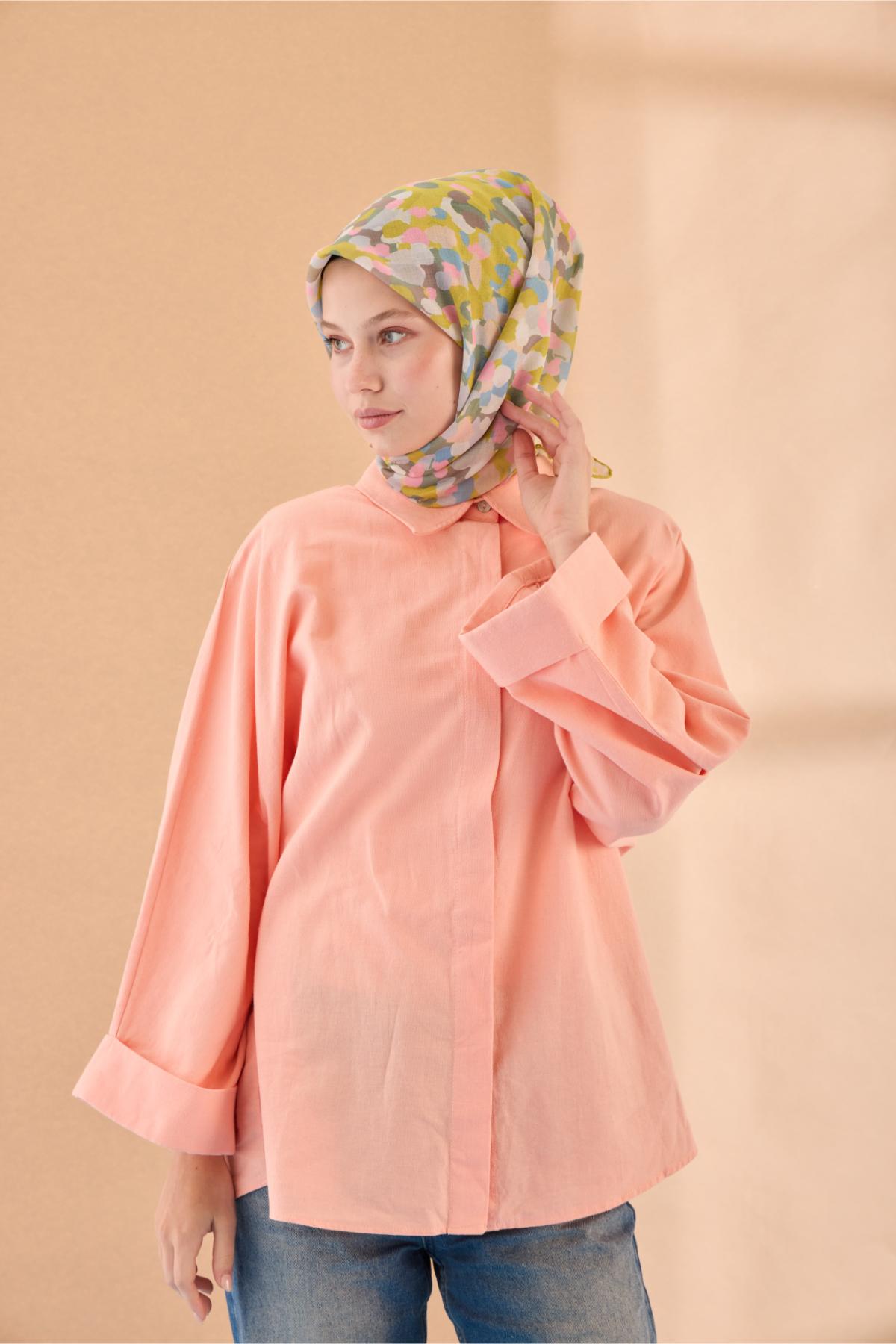 Silk Home Soft Eşarp 73094-07 - İthalesarponline.com - Soft Eşarp - Silk Home