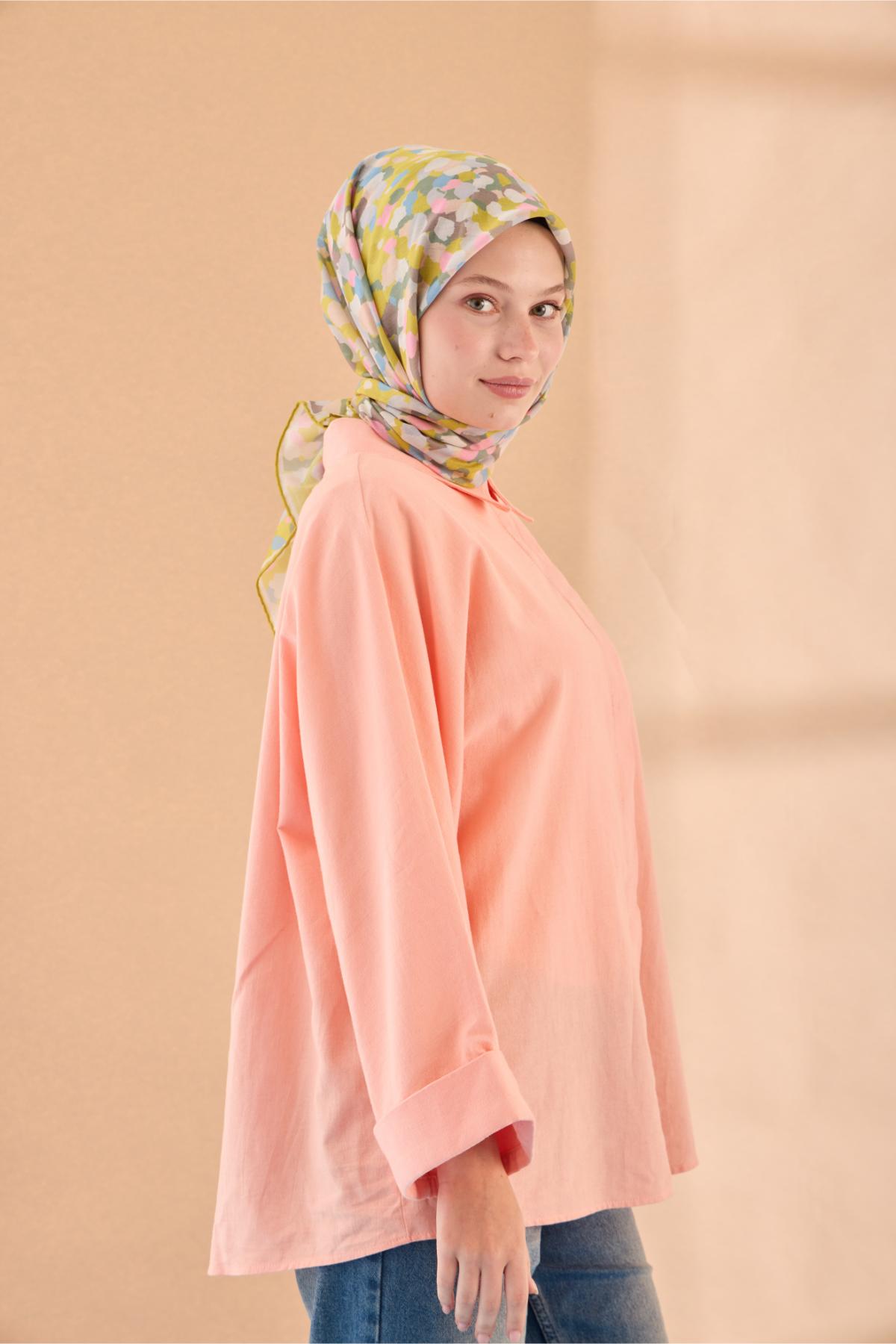 Silk Home Soft Eşarp 73094-07 - İthalesarponline.com - Soft Eşarp - Silk Home