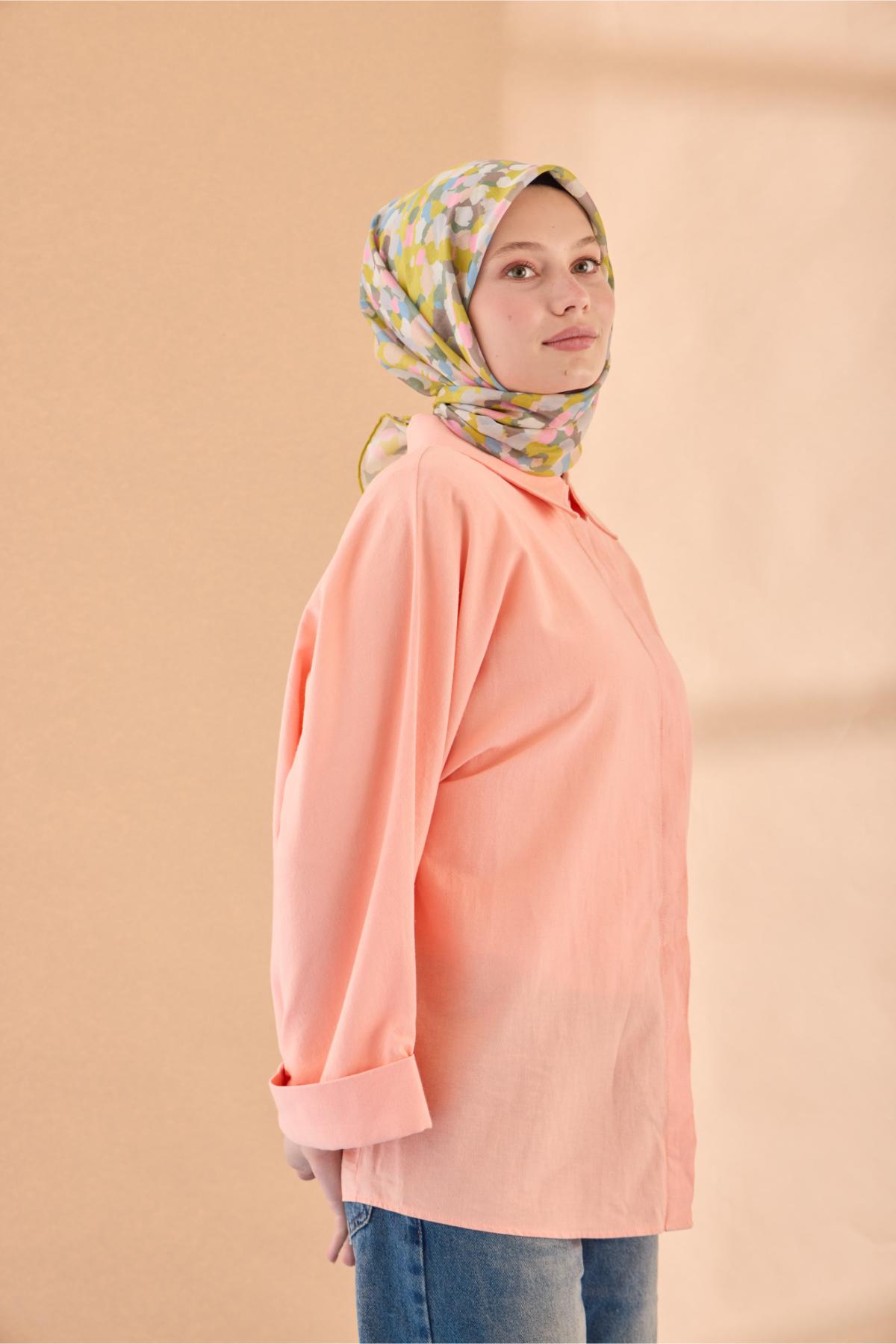 Silk Home Soft Eşarp 73094-07 - İthalesarponline.com - Soft Eşarp - Silk Home