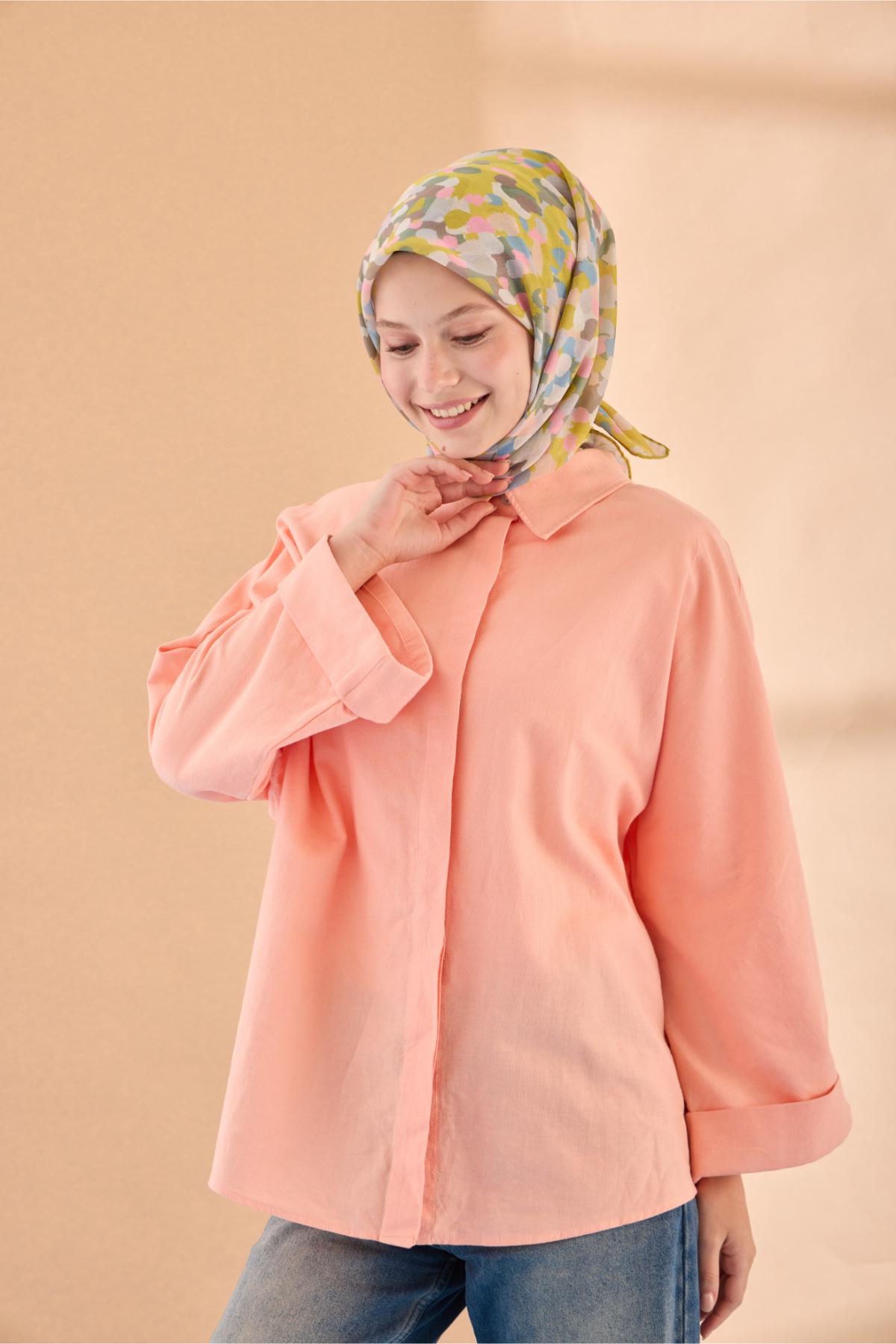 Silk Home Soft Eşarp 73094-07 - İthalesarponline.com - Soft Eşarp - Silk Home