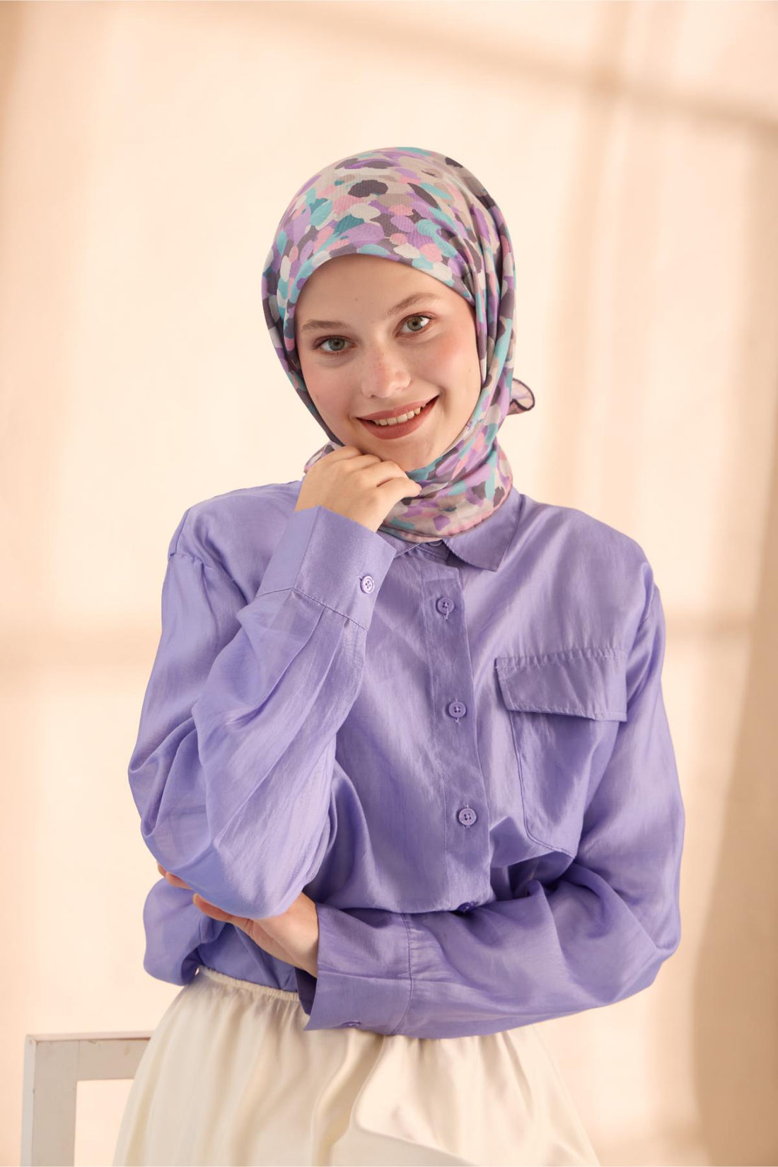 Silk Home Soft Eşarp 73094-12 - İthalesarponline.com - Soft Eşarp - Silk Home