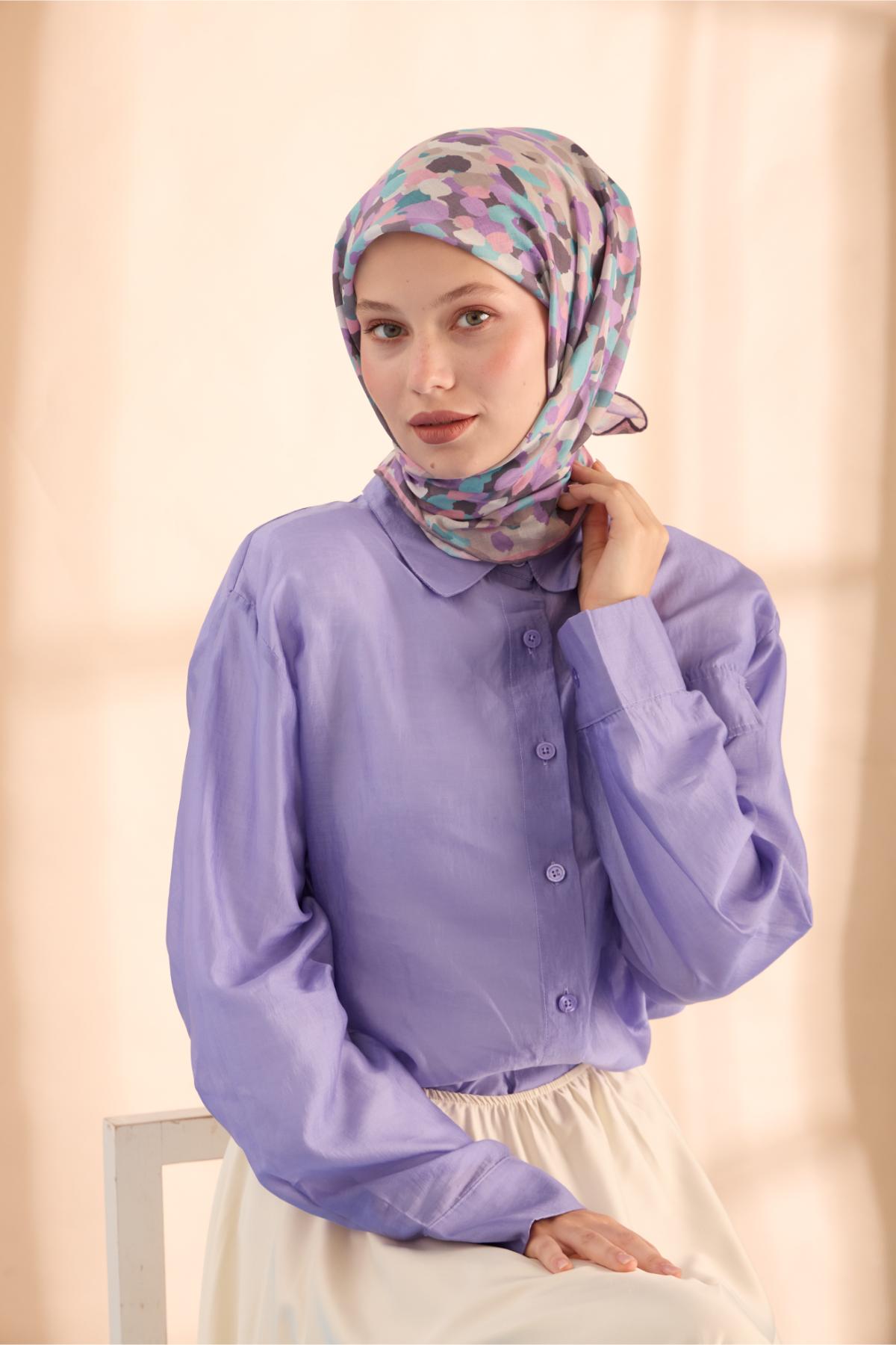 Silk Home Soft Eşarp 73094-12 - İthalesarponline.com - Soft Eşarp - Silk Home