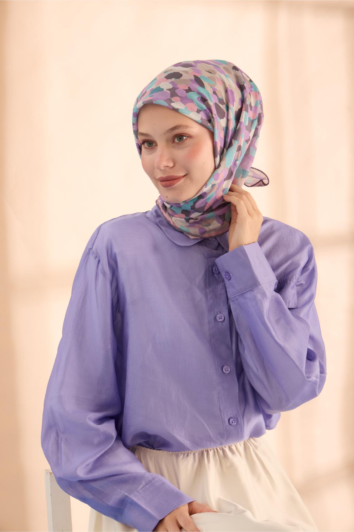 Silk Home Soft Eşarp 73094-12 - İthalesarponline.com - Soft Eşarp - Silk Home