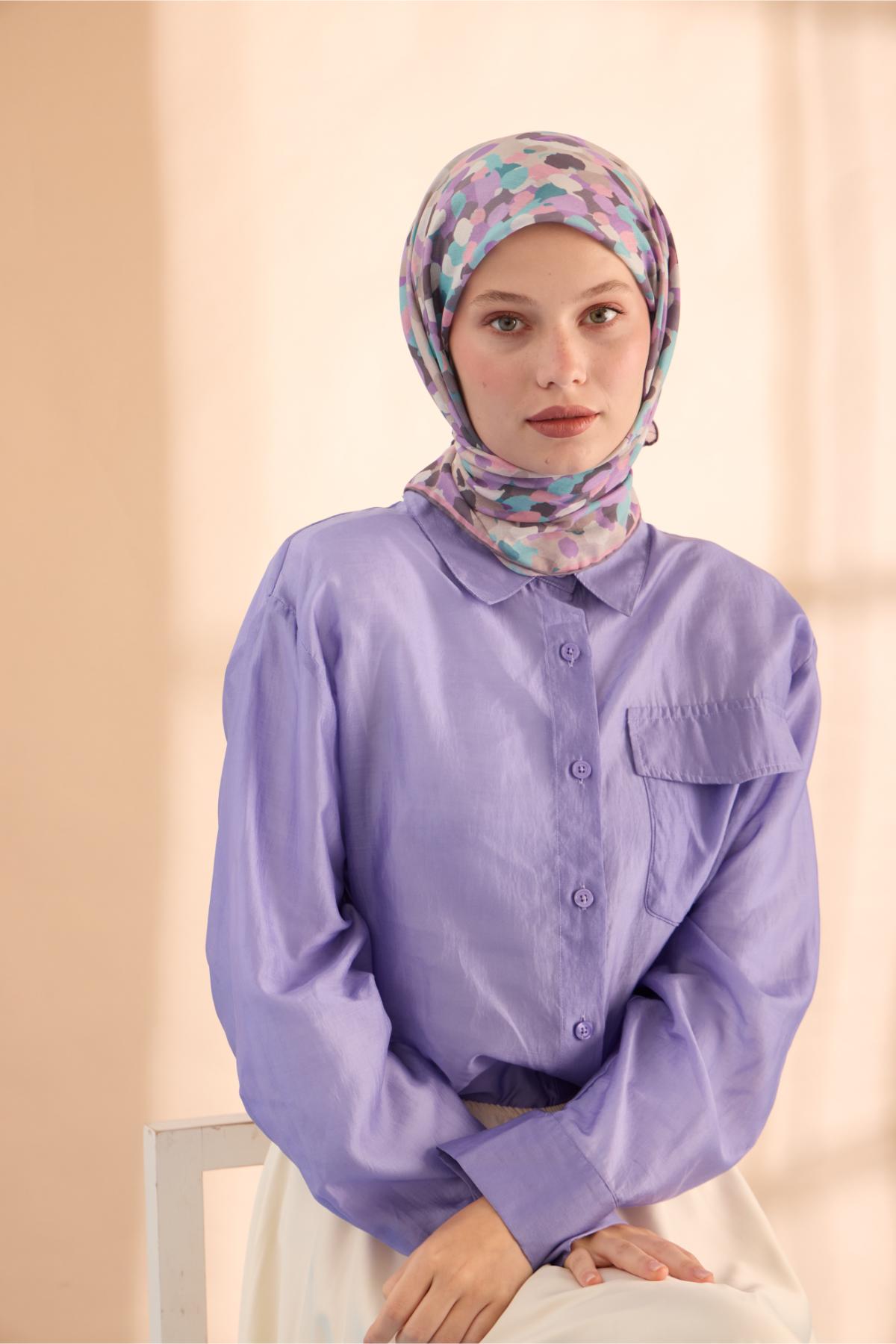 Silk Home Soft Eşarp 73094-12 - İthalesarponline.com - Soft Eşarp - Silk Home