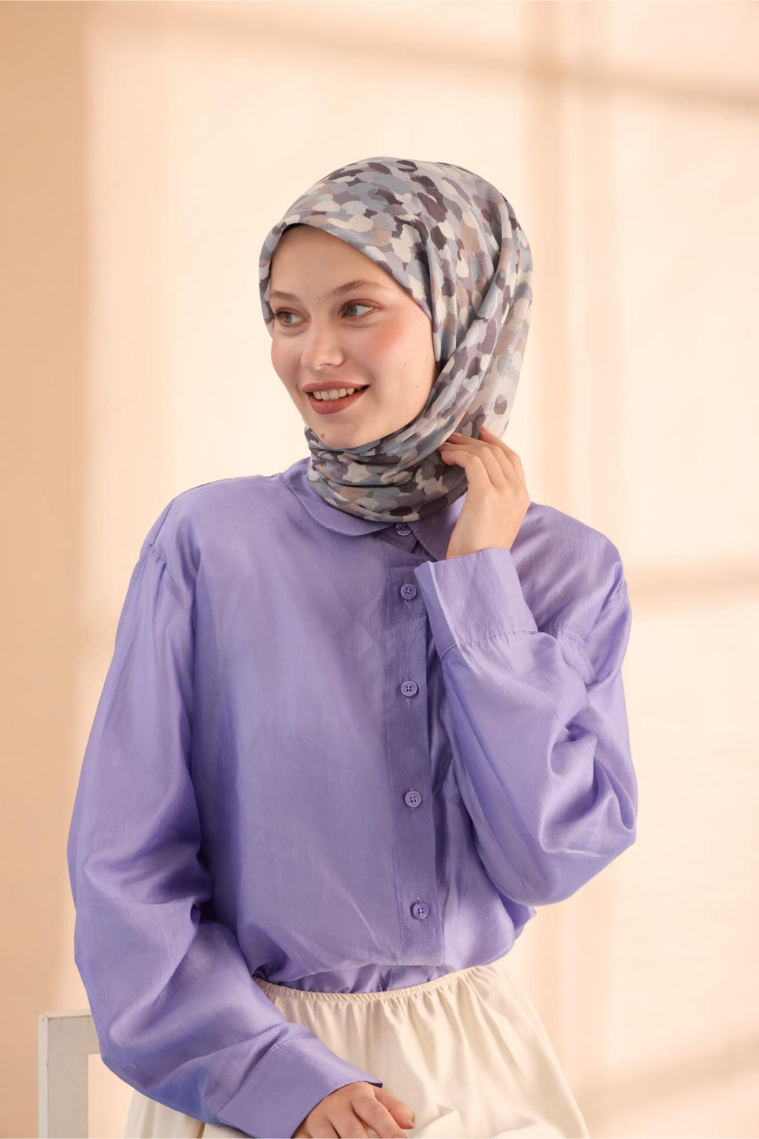 Silk Home Soft Eşarp 73094-13 - İthalesarponline.com - Soft Eşarp - Silk Home