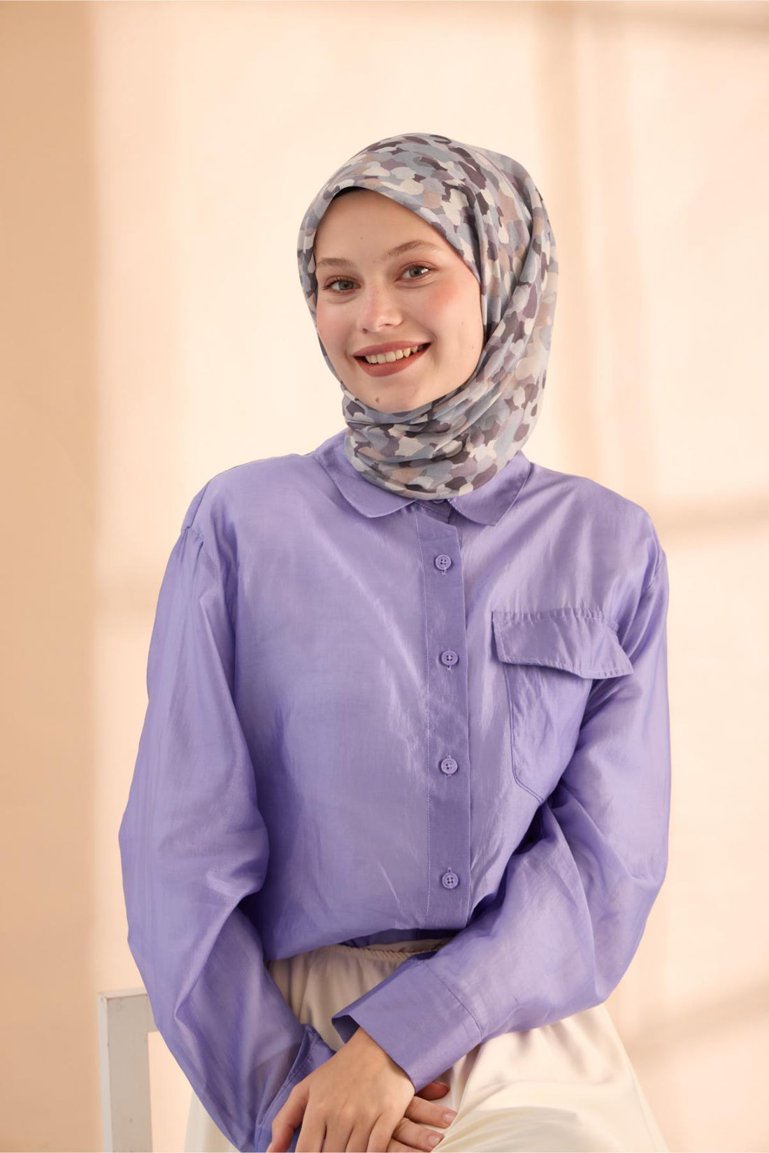 Silk Home Soft Eşarp 73094-13 - İthalesarponline.com - Soft Eşarp - Silk Home