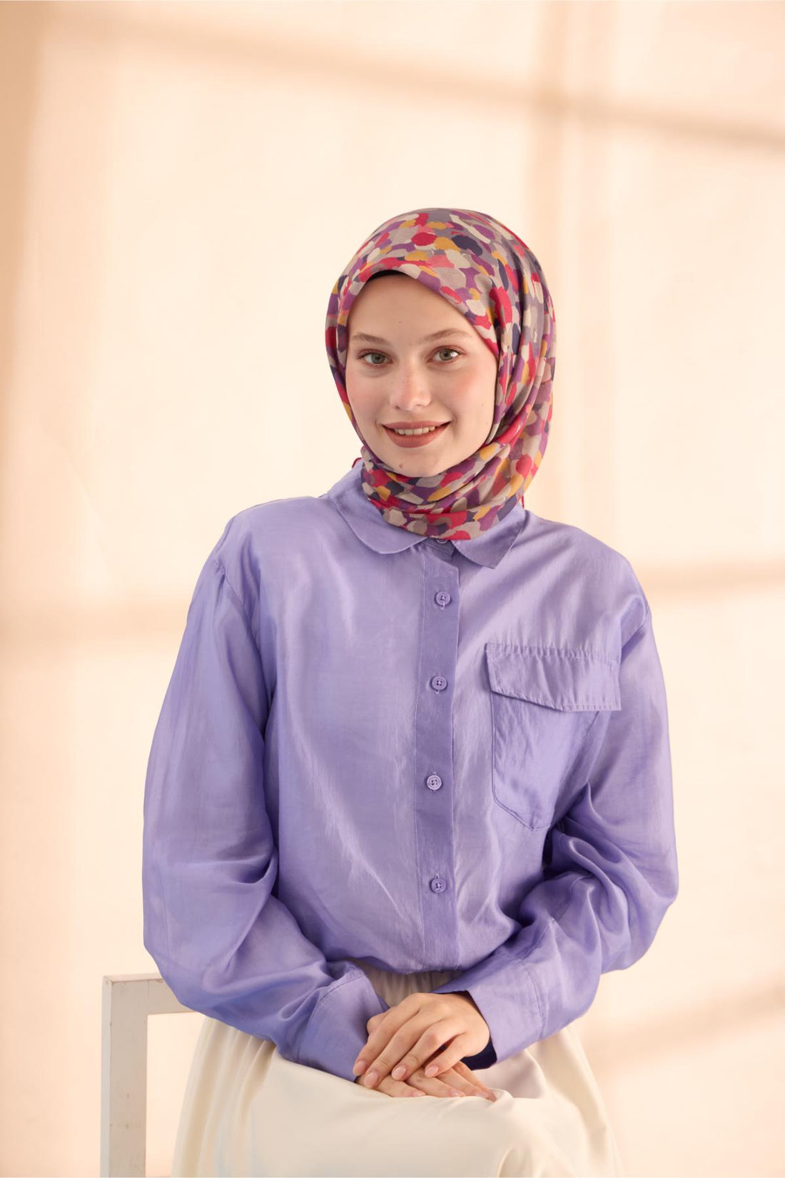 Silk Home Soft Eşarp 73094-14 - İthalesarponline.com - Soft Eşarp - Silk Home