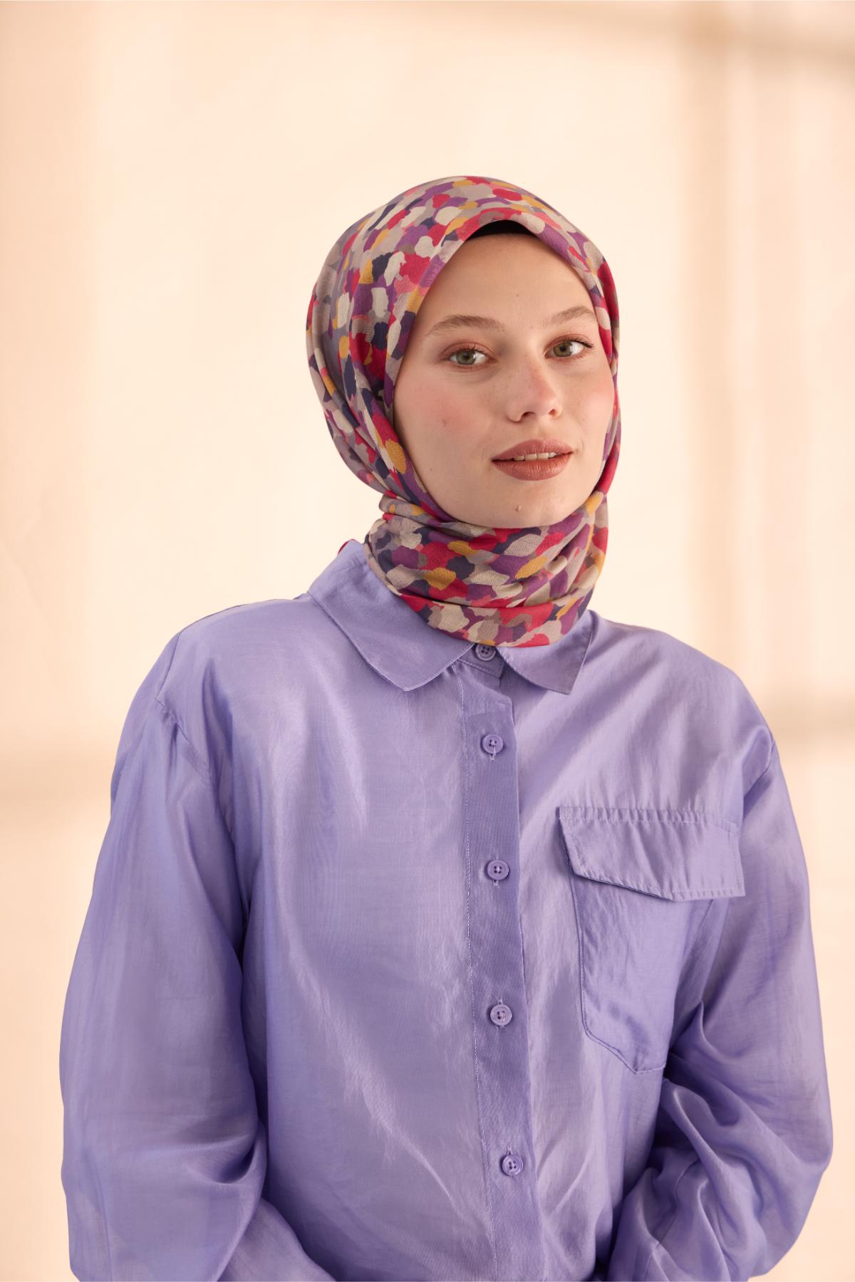 Silk Home Soft Eşarp 73094-14 - İthalesarponline.com - Soft Eşarp - Silk Home