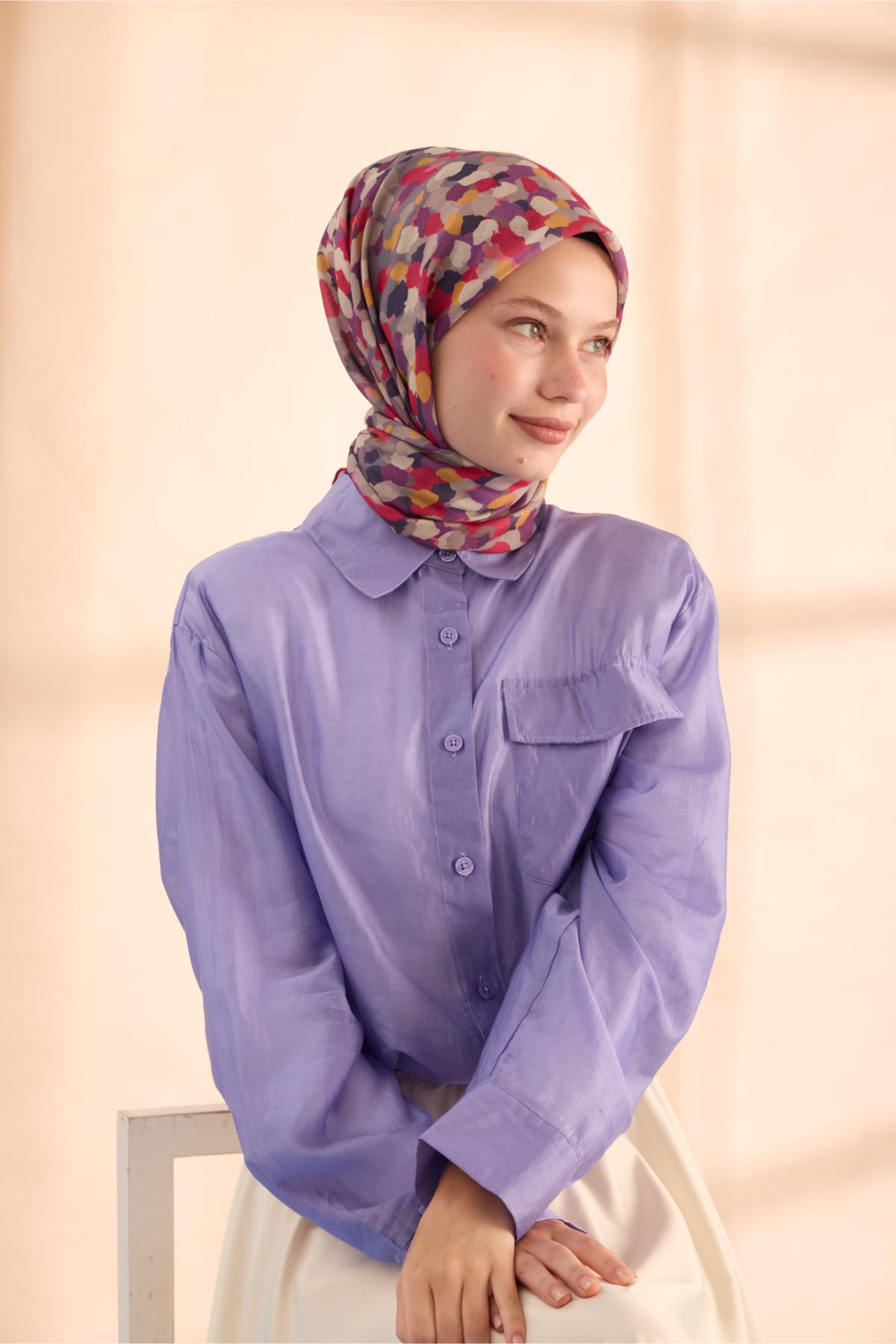 Silk Home Soft Eşarp 73094-14 - İthalesarponline.com - Soft Eşarp - Silk Home