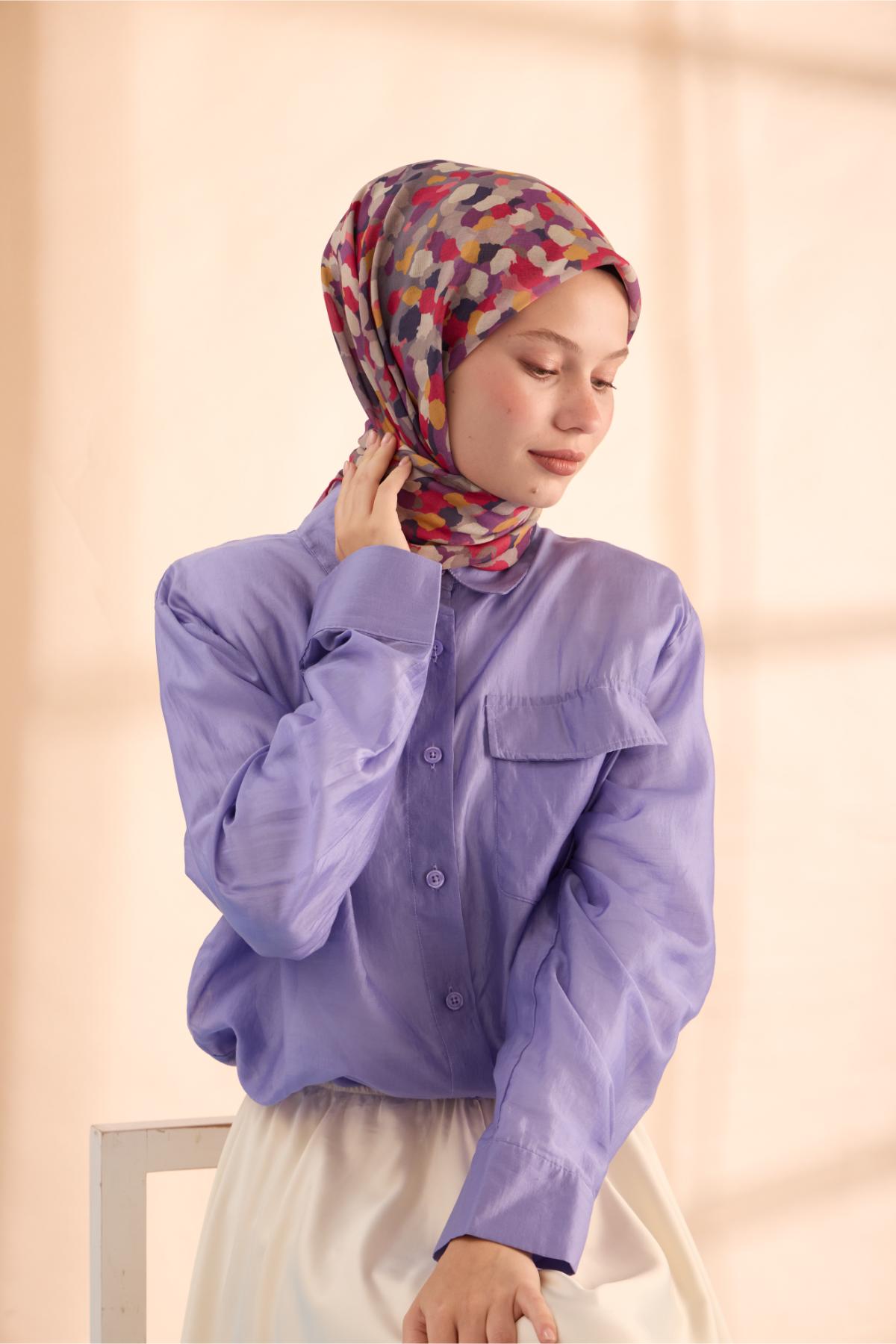Silk Home Soft Eşarp 73094-14 - İthalesarponline.com - Soft Eşarp - Silk Home
