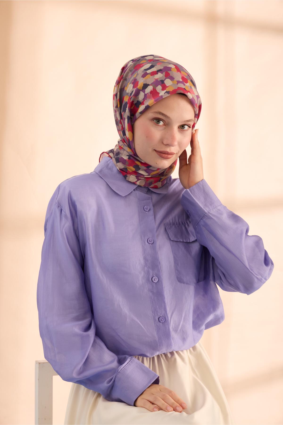 Silk Home Soft Eşarp 73094-14 - İthalesarponline.com - Soft Eşarp - Silk Home