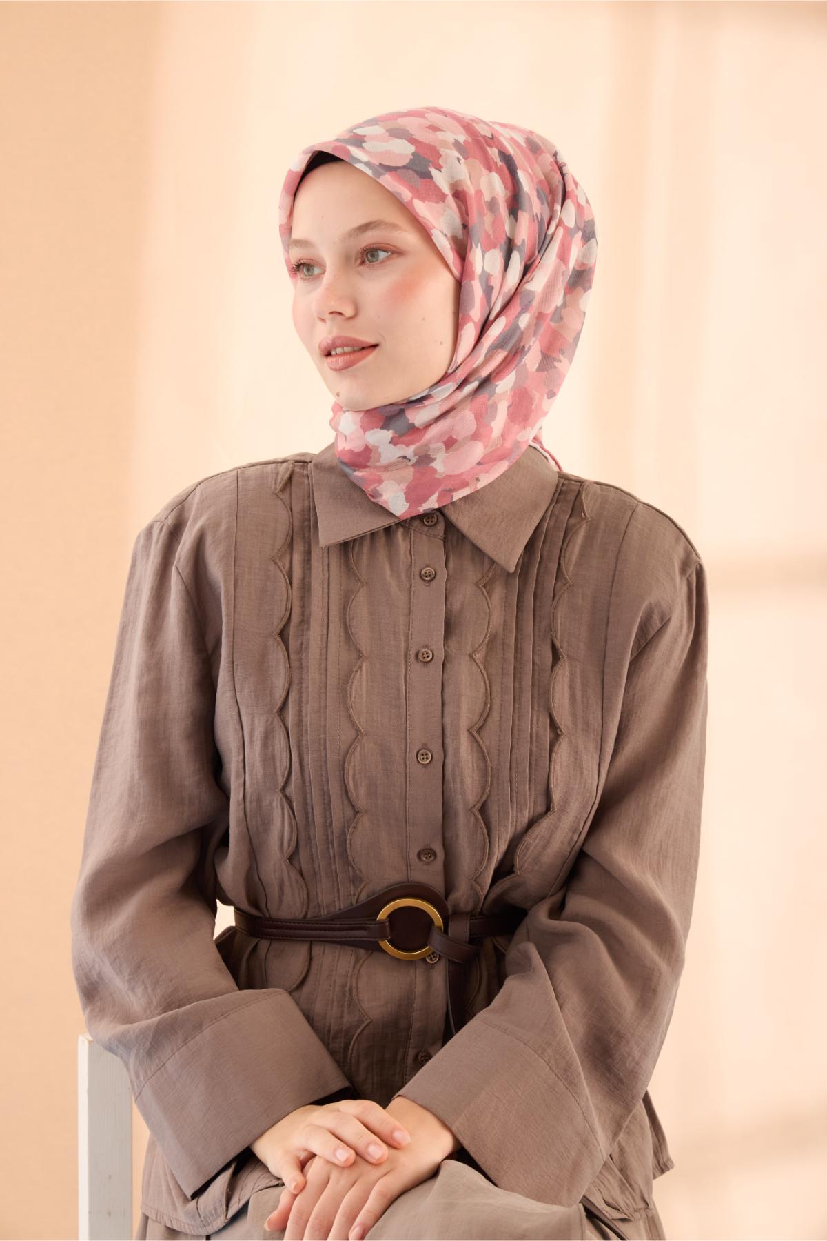 Silk Home Soft Eşarp 73094-18 - İthalesarponline.com - Soft Eşarp - Silk Home