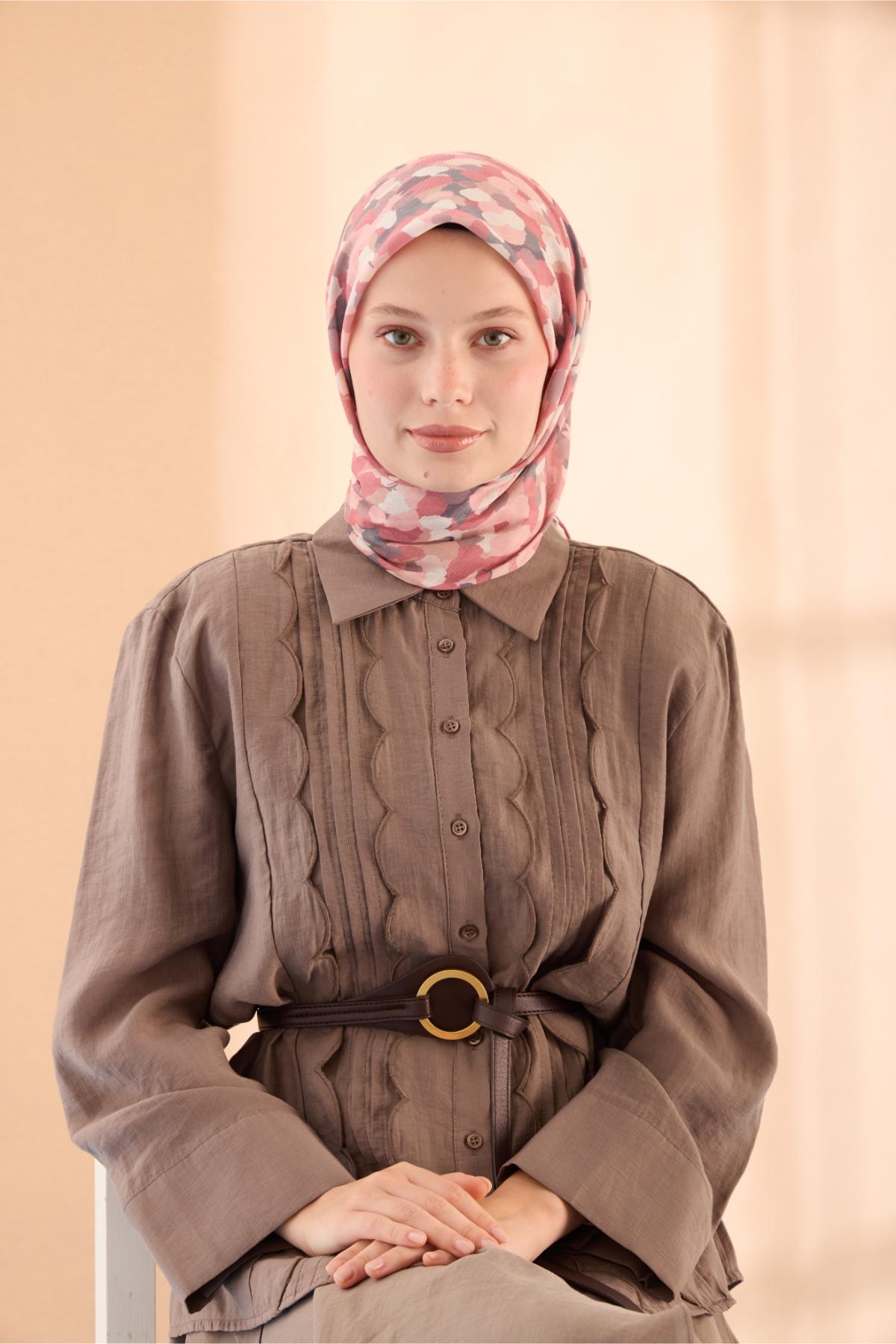 Silk Home Soft Eşarp 73094-18 - İthalesarponline.com - Soft Eşarp - Silk Home