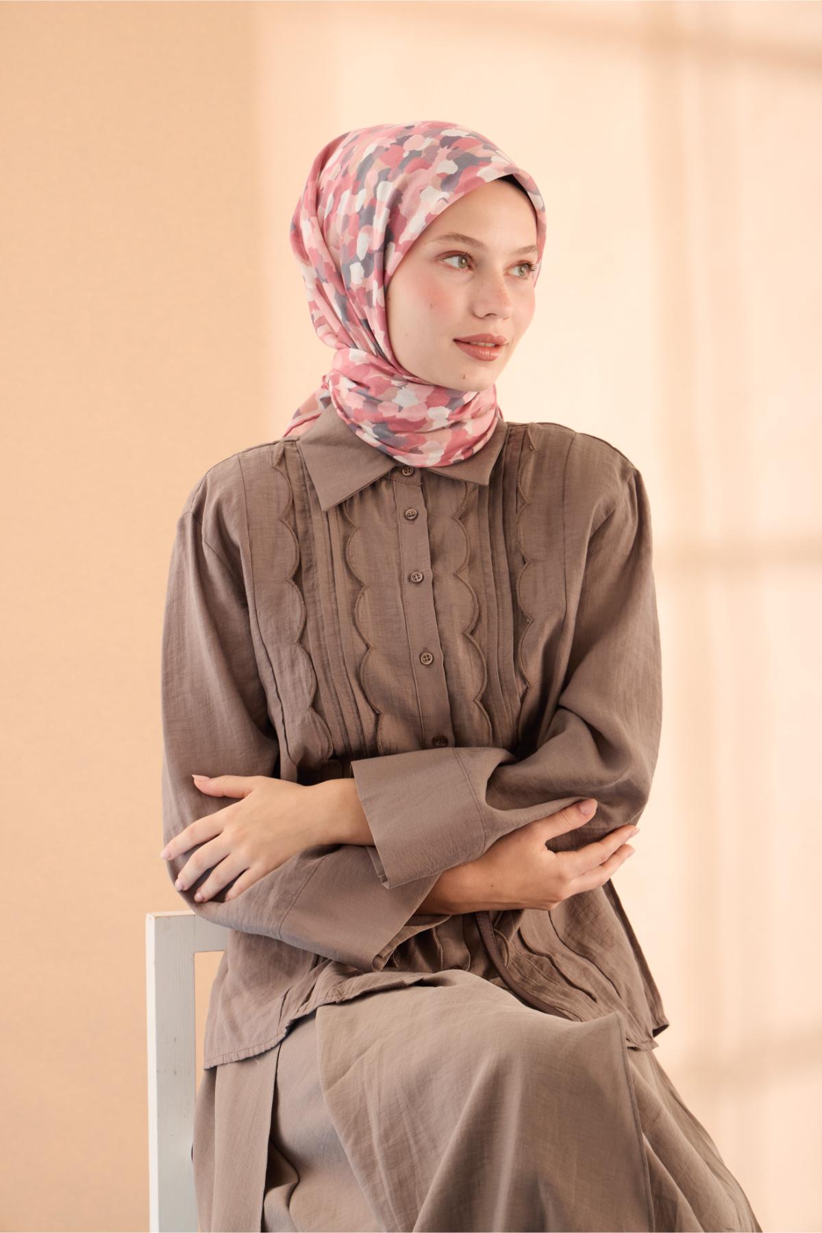Silk Home Soft Eşarp 73094-18 - İthalesarponline.com - Soft Eşarp - Silk Home