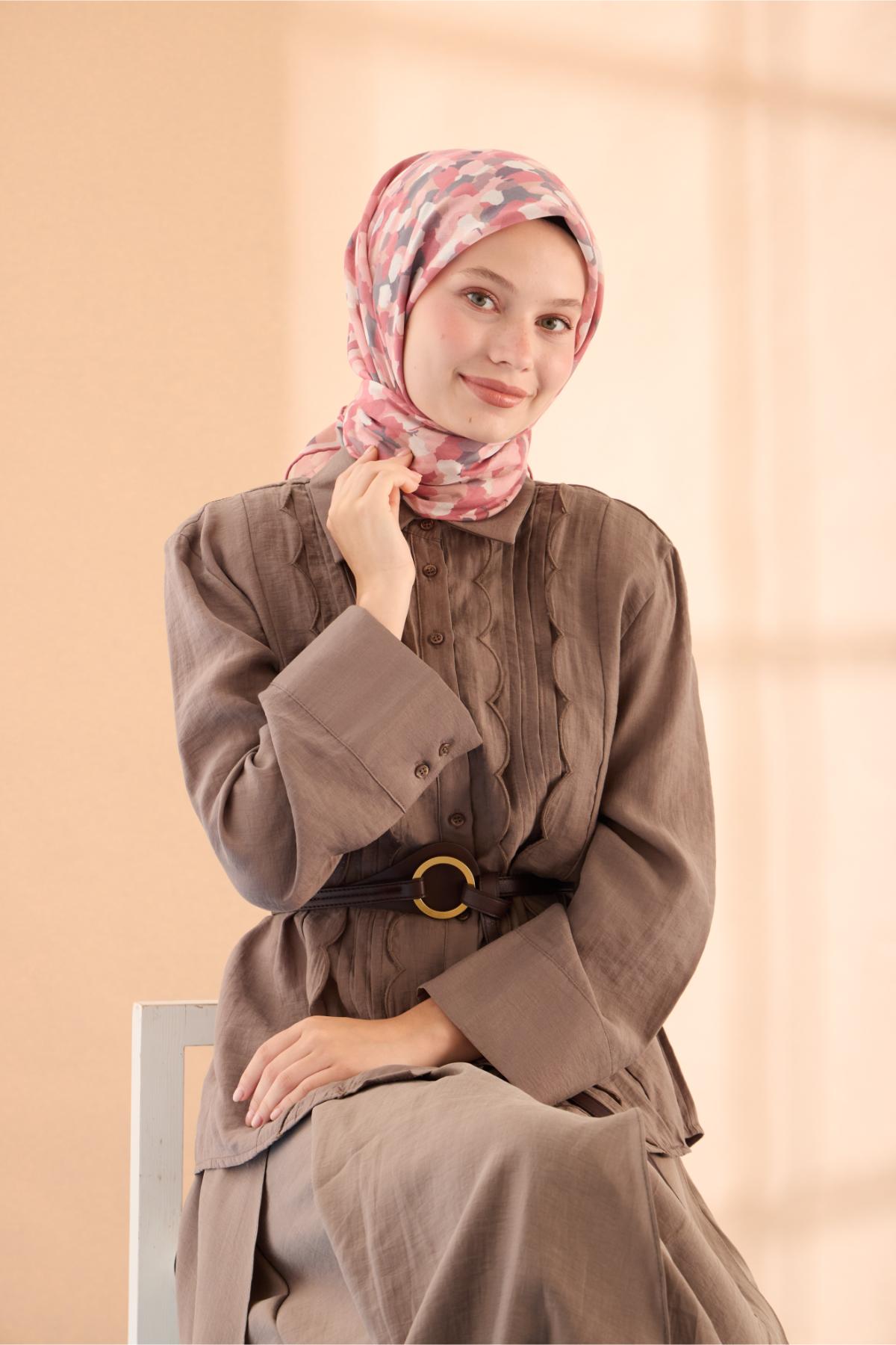 Silk Home Soft Eşarp 73094-18 - İthalesarponline.com - Soft Eşarp - Silk Home