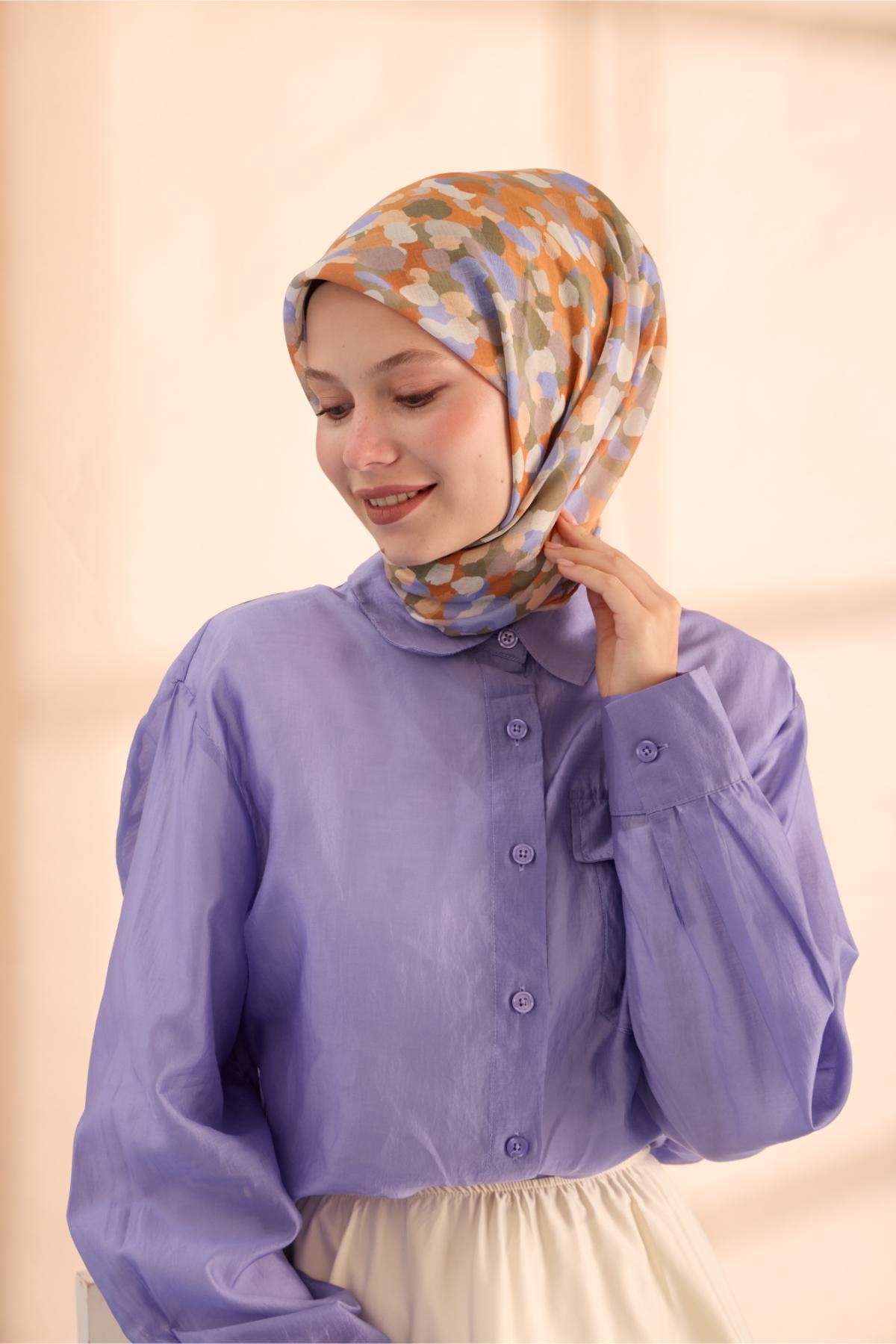 Silk Home Soft Eşarp 73094-19 - İthalesarponline.com - Soft Eşarp - Silk Home
