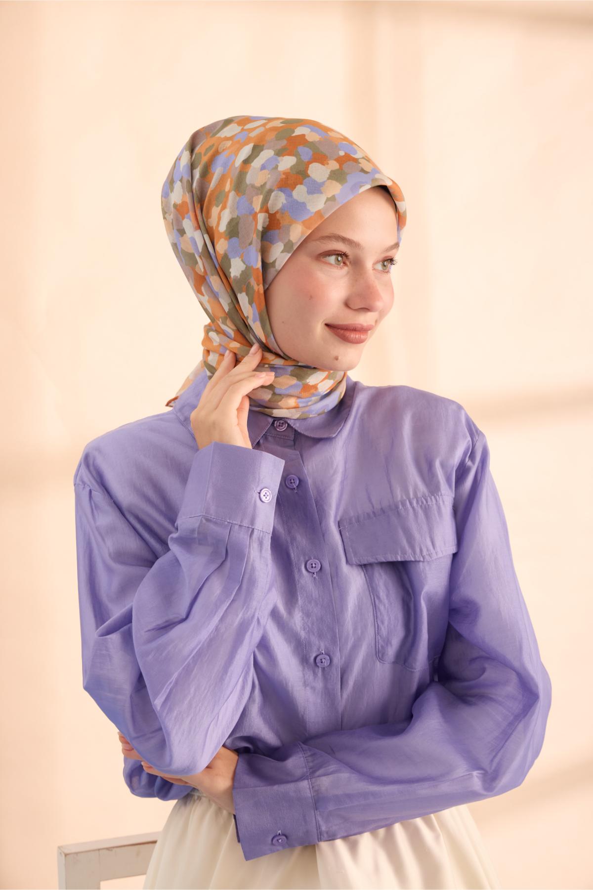 Silk Home Soft Eşarp 73094-19 - İthalesarponline.com - Soft Eşarp - Silk Home