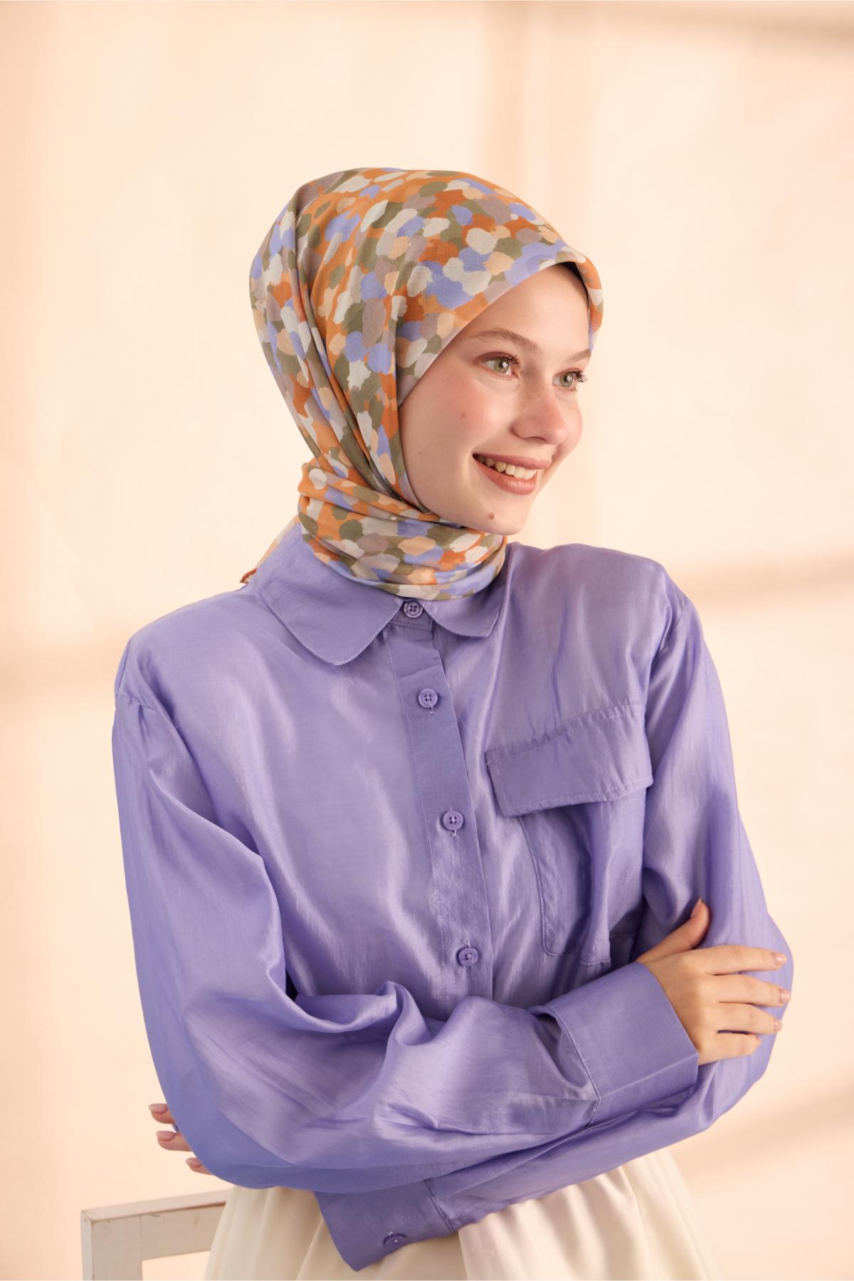 Silk Home Soft Eşarp 73094-19 - İthalesarponline.com - Soft Eşarp - Silk Home