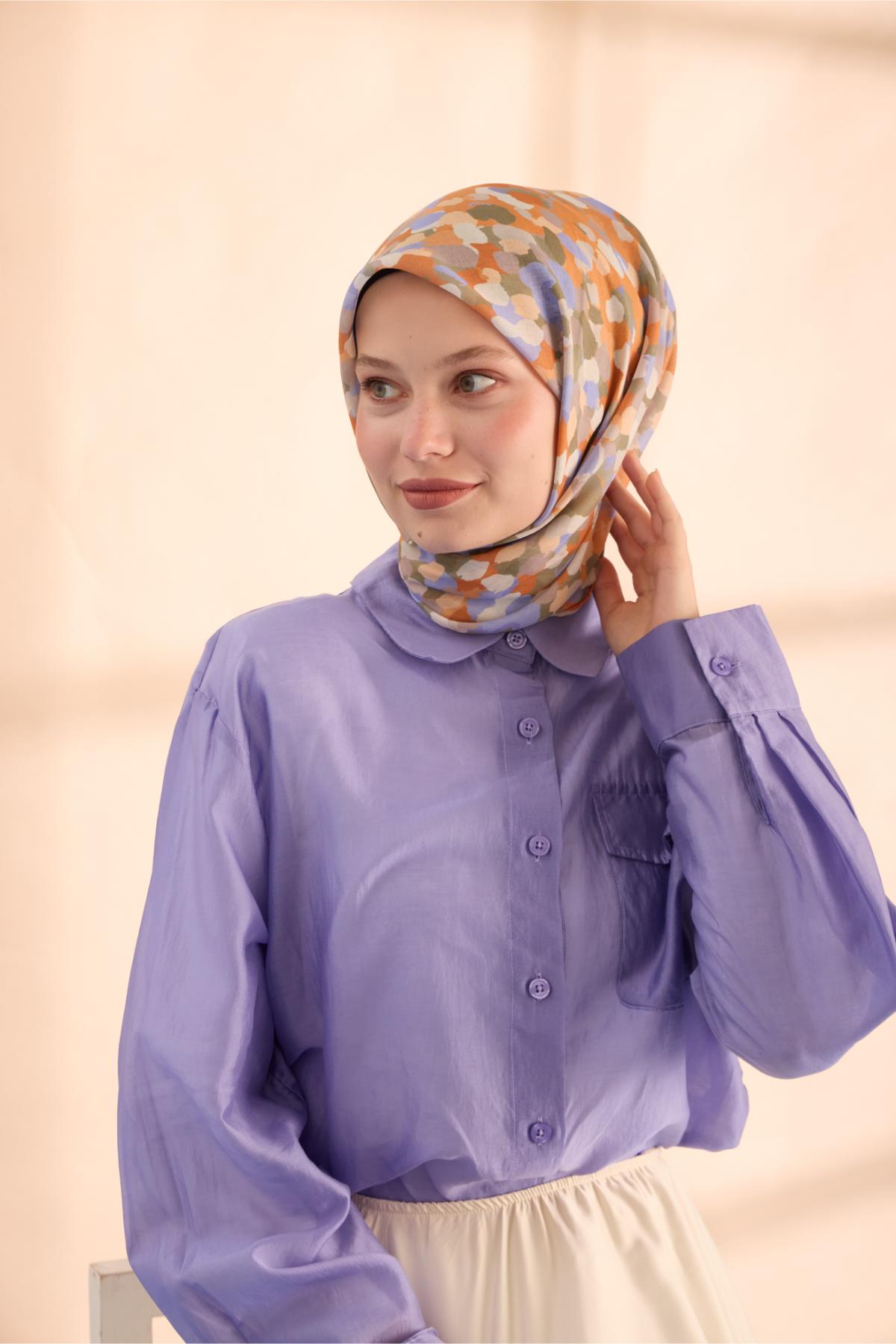 Silk Home Soft Eşarp 73094-19 - İthalesarponline.com - Soft Eşarp - Silk Home