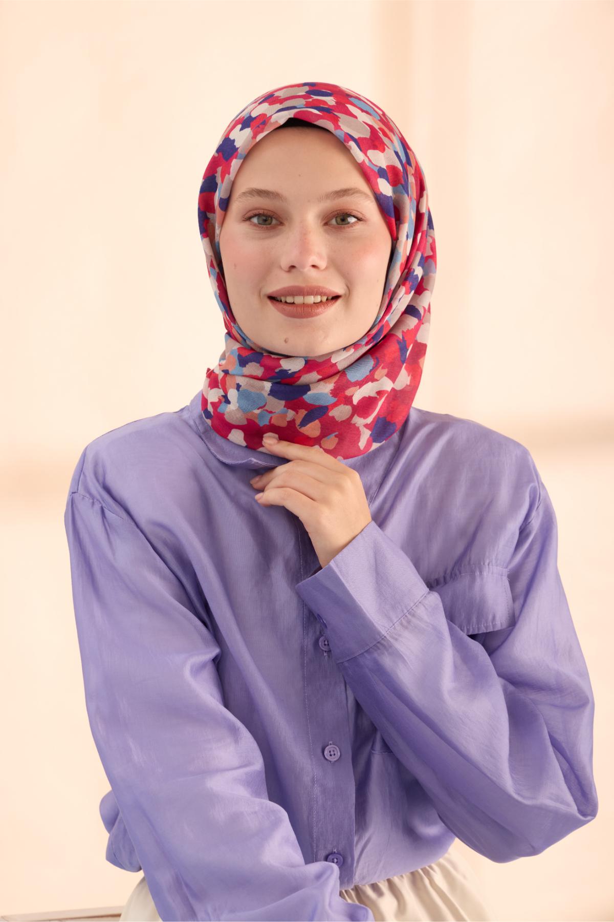 Silk Home Soft Eşarp 73094-21 - İthalesarponline.com - Soft Eşarp - Silk Home