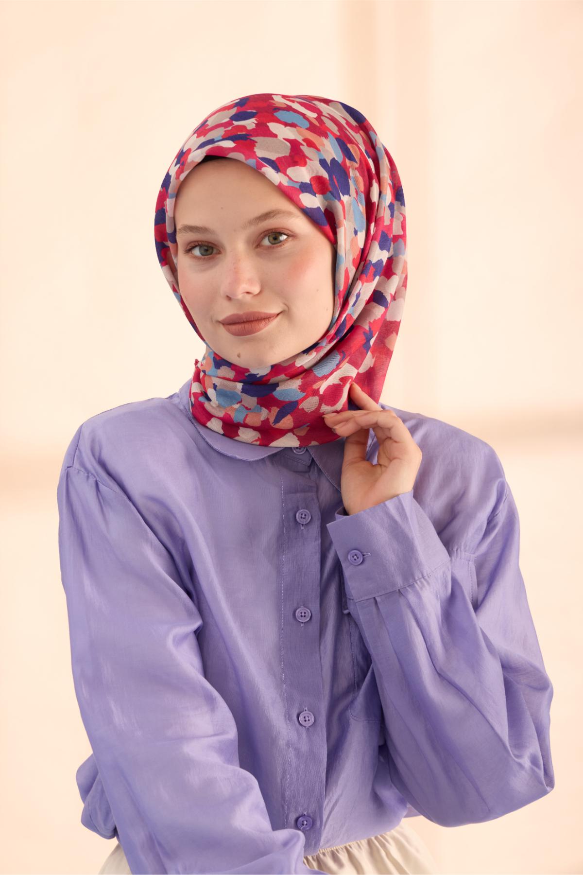 Silk Home Soft Eşarp 73094-21 - İthalesarponline.com - Soft Eşarp - Silk Home