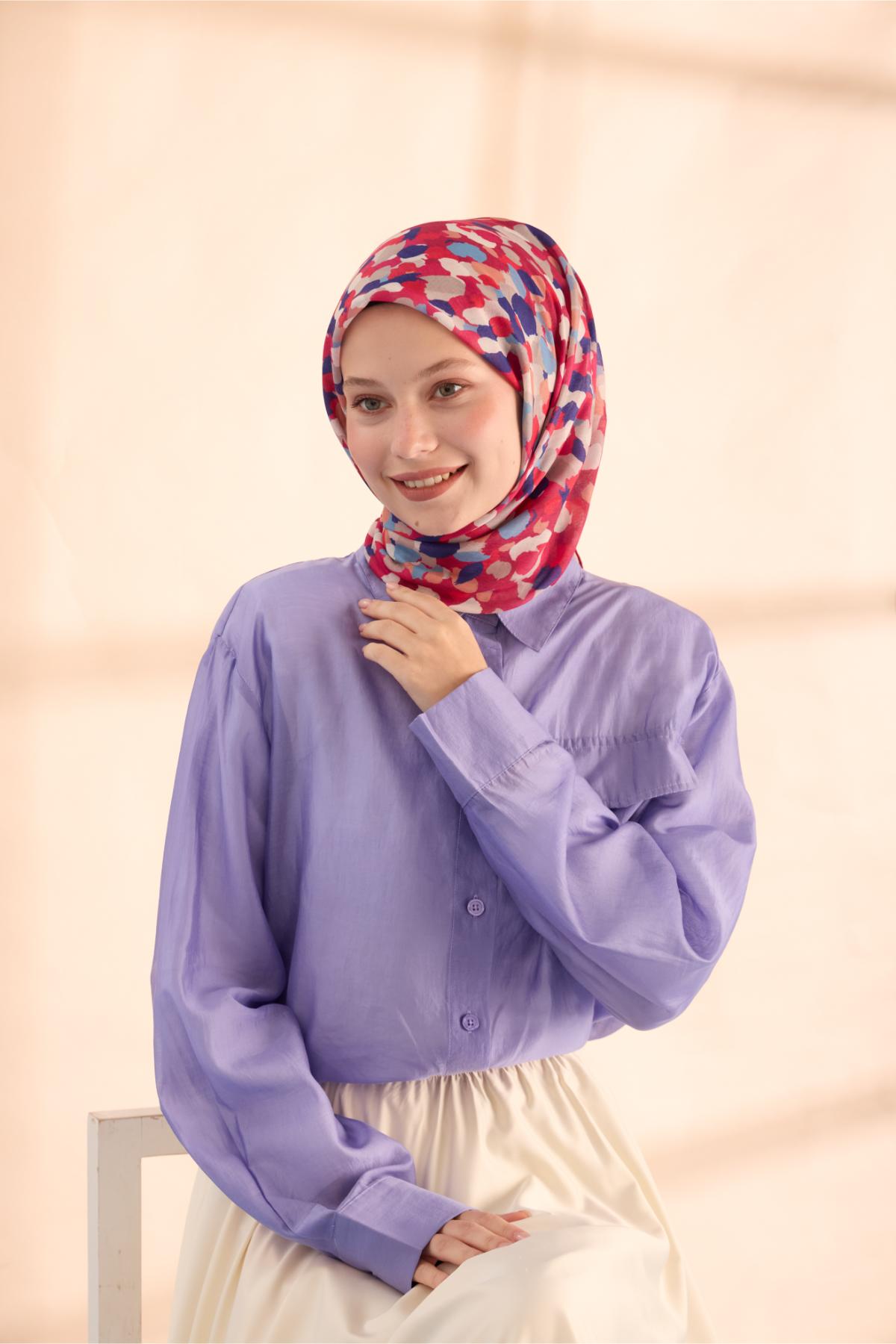 Silk Home Soft Eşarp 73094-21 - İthalesarponline.com - Soft Eşarp - Silk Home