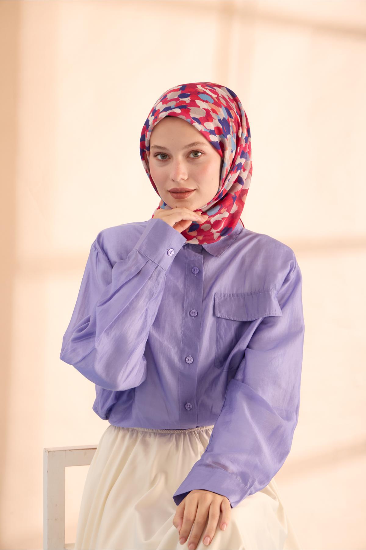 Silk Home Soft Eşarp 73094-21 - İthalesarponline.com - Soft Eşarp - Silk Home