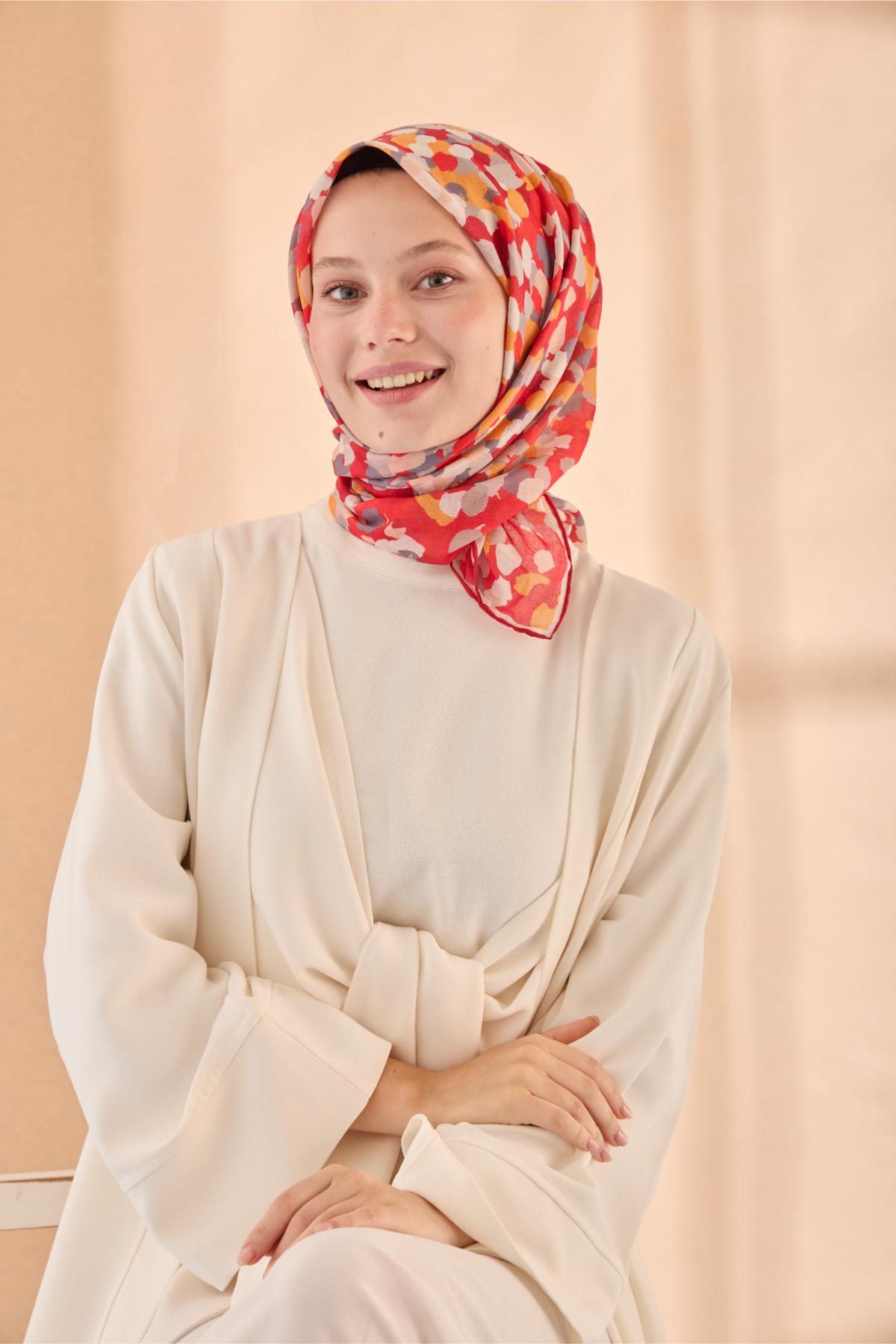 Silk Home Soft Eşarp 73094-22 - İthalesarponline.com - Soft Eşarp - Silk Home