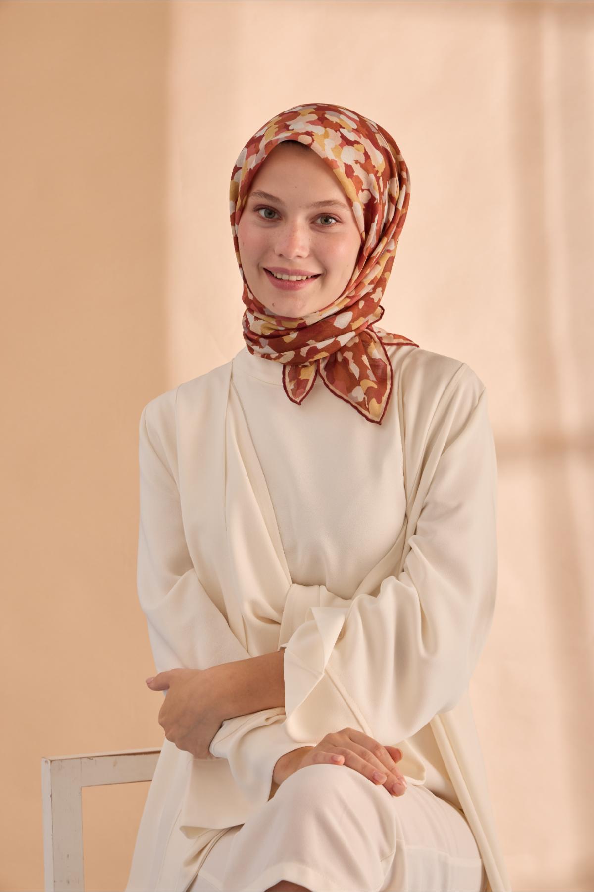 Silk Home Soft Eşarp 73094-23 - İthalesarponline.com - Soft Eşarp - Silk Home