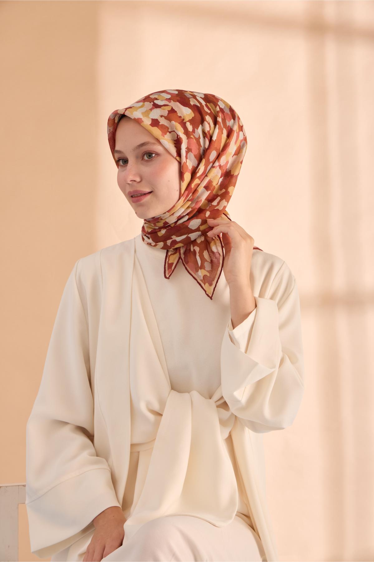 Silk Home Soft Eşarp 73094-23 - İthalesarponline.com - Soft Eşarp - Silk Home