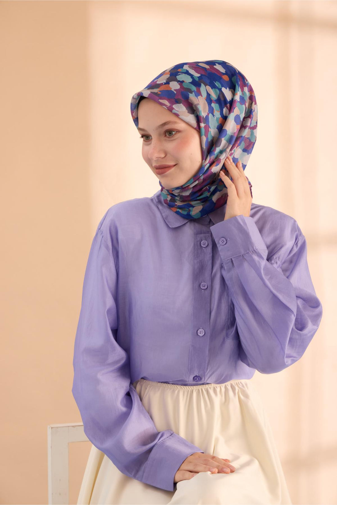 Silk Home Soft Eşarp 73094-25 - İthalesarponline.com - Soft Eşarp - Silk Home