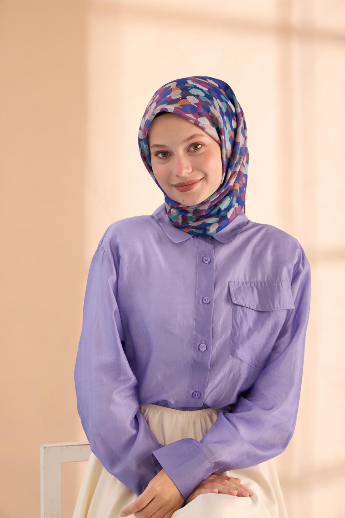Silk Home Soft Eşarp 73094-25 - İthalesarponline.com - Soft Eşarp - Silk Home