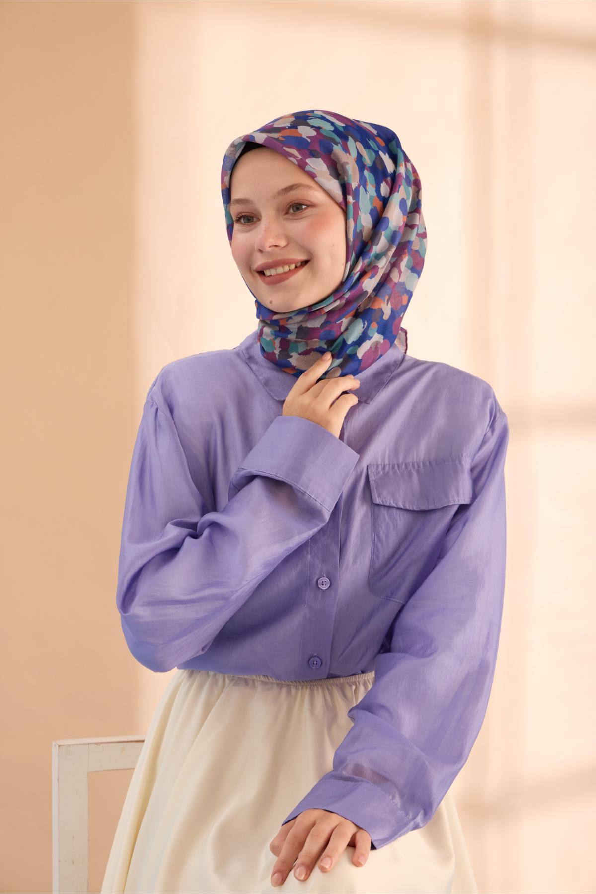 Silk Home Soft Eşarp 73094-25 - İthalesarponline.com - Soft Eşarp - Silk Home