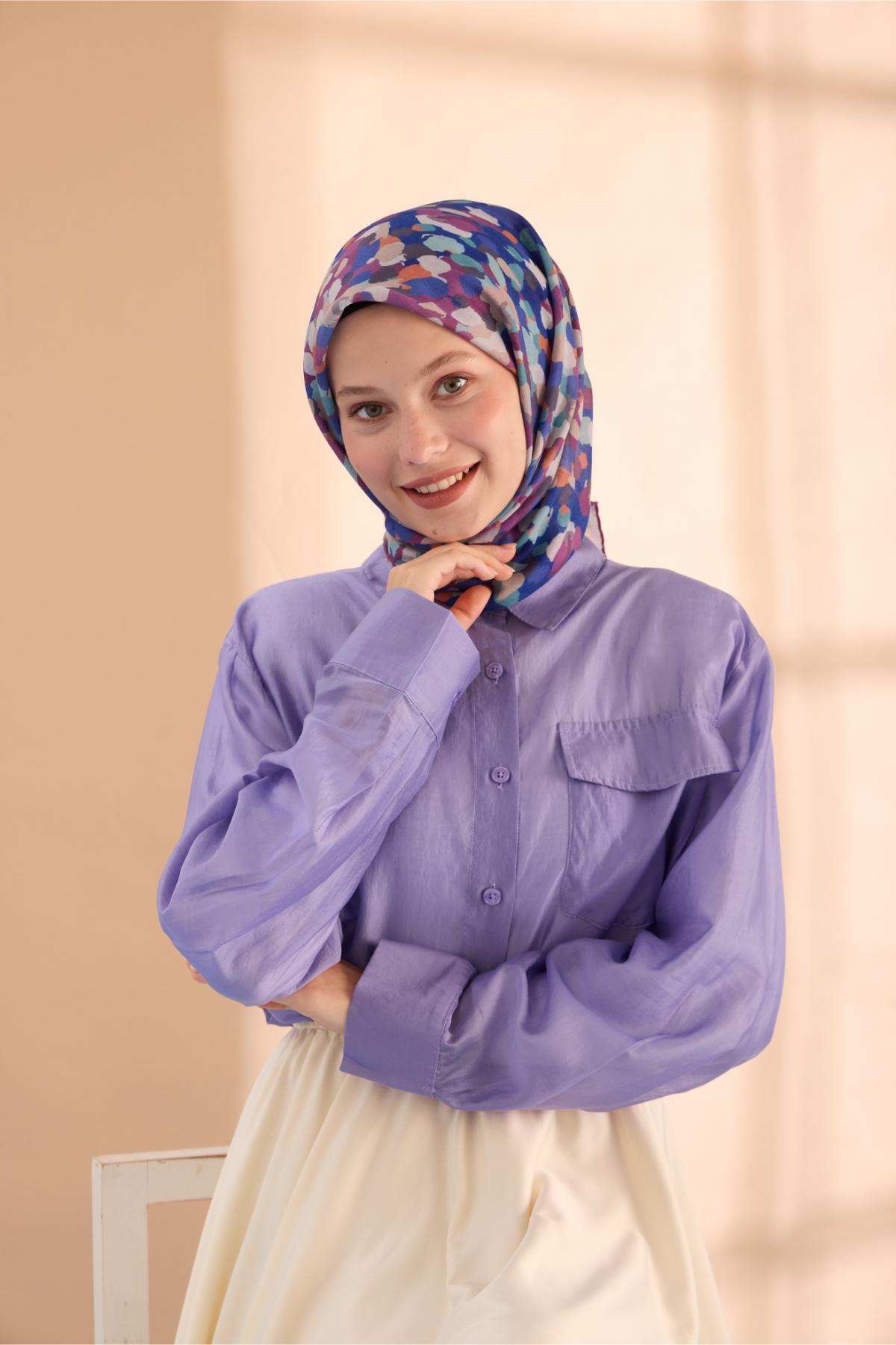 Silk Home Soft Eşarp 73094-25 - İthalesarponline.com - Soft Eşarp - Silk Home