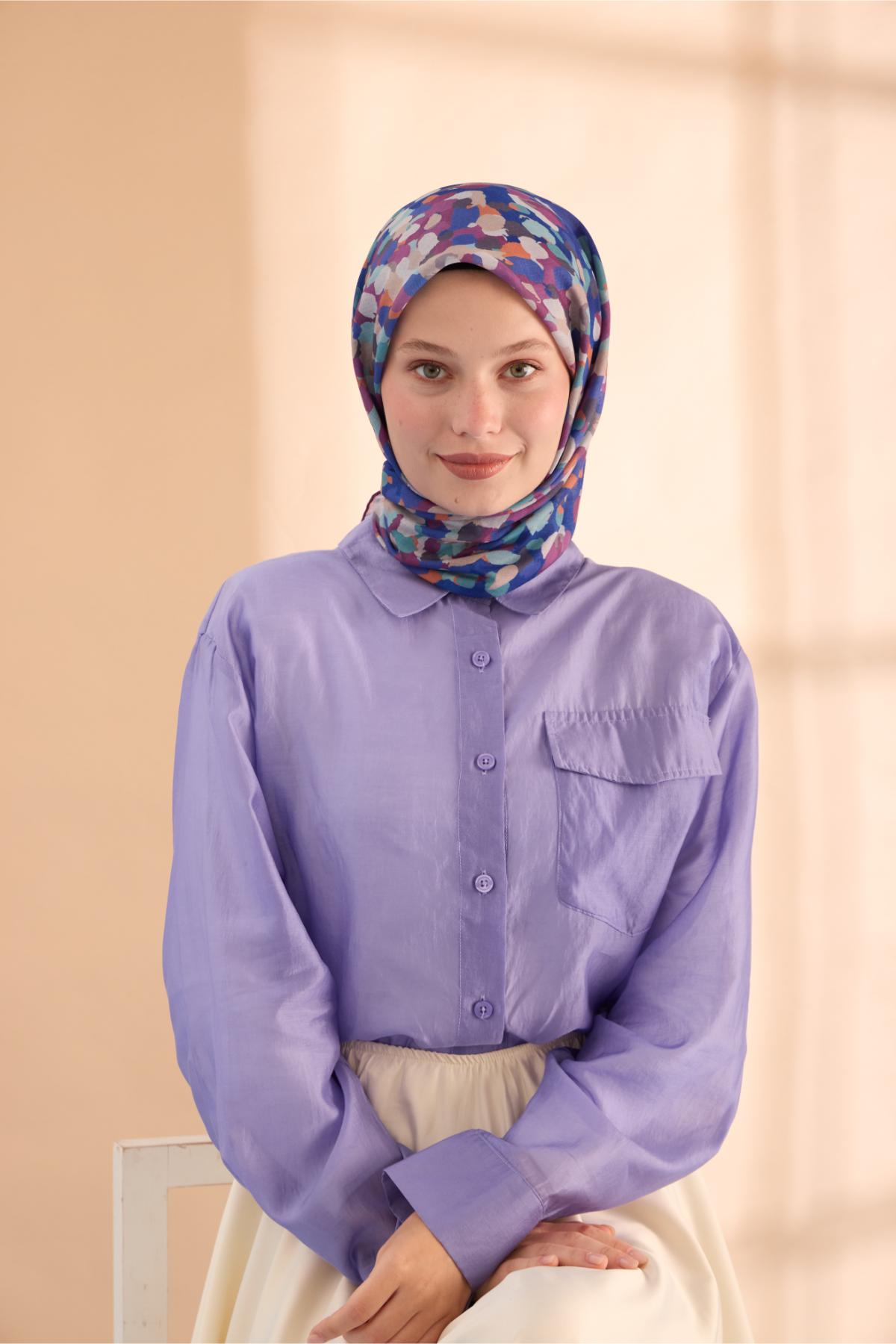 Silk Home Soft Eşarp 73094-25 - İthalesarponline.com - Soft Eşarp - Silk Home