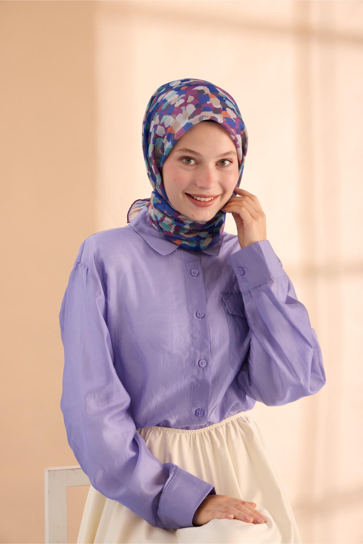 Silk Home Soft Eşarp 73094-25 - İthalesarponline.com - Soft Eşarp - Silk Home