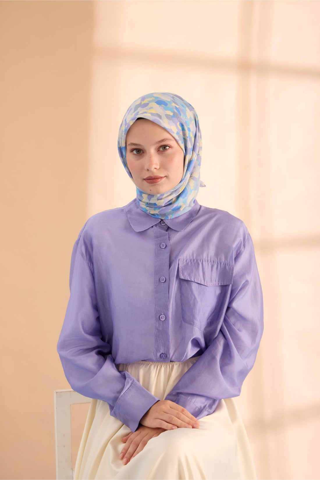 Silk Home Soft Eşarp 73094-27 - İthalesarponline.com - Soft Eşarp - Silk Home