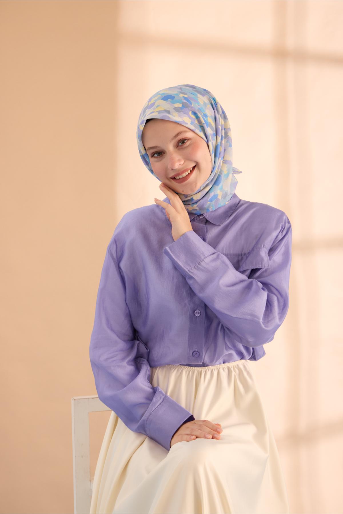 Silk Home Soft Eşarp 73094-27 - İthalesarponline.com - Soft Eşarp - Silk Home