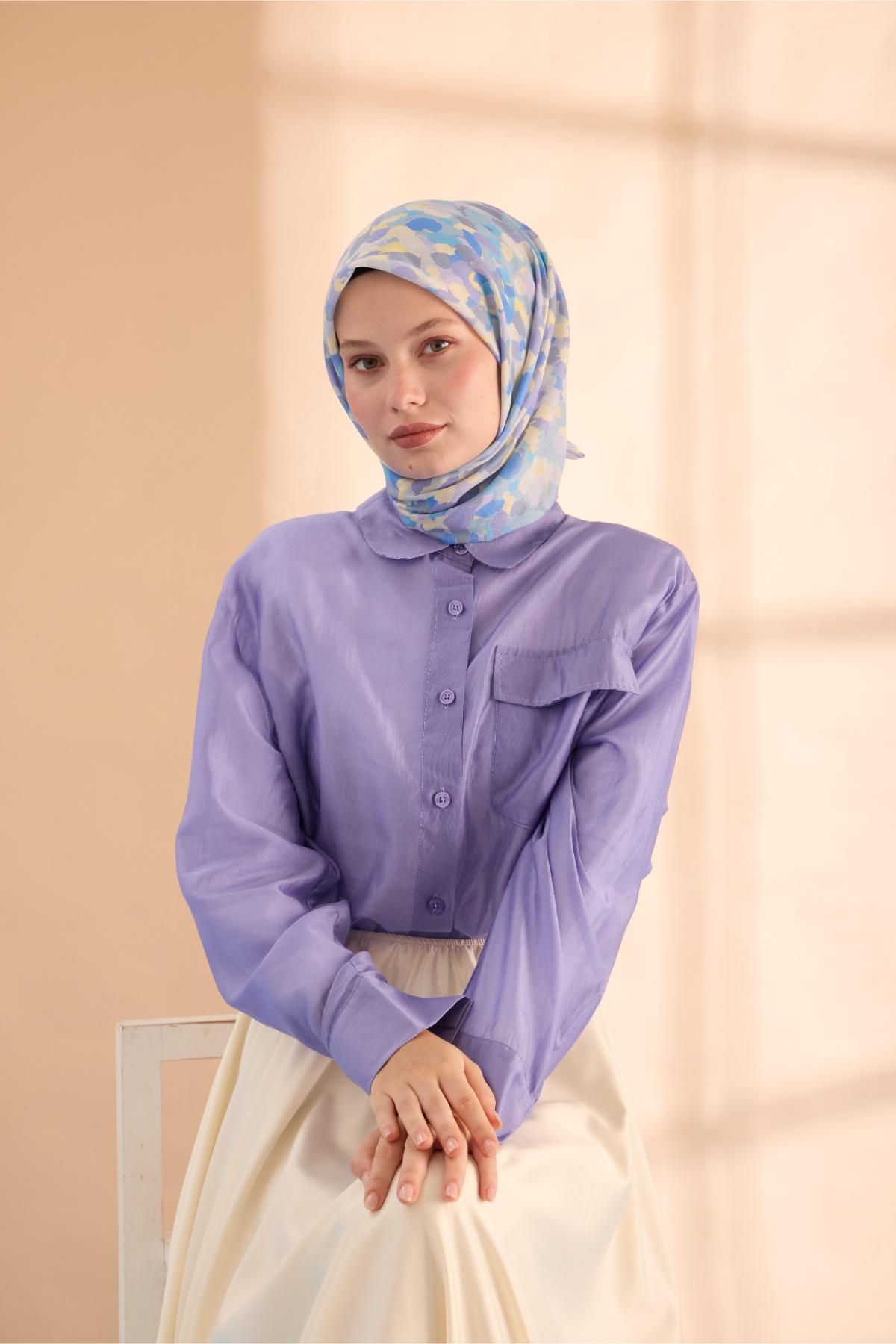 Silk Home Soft Eşarp 73094-27 - İthalesarponline.com - Soft Eşarp - Silk Home