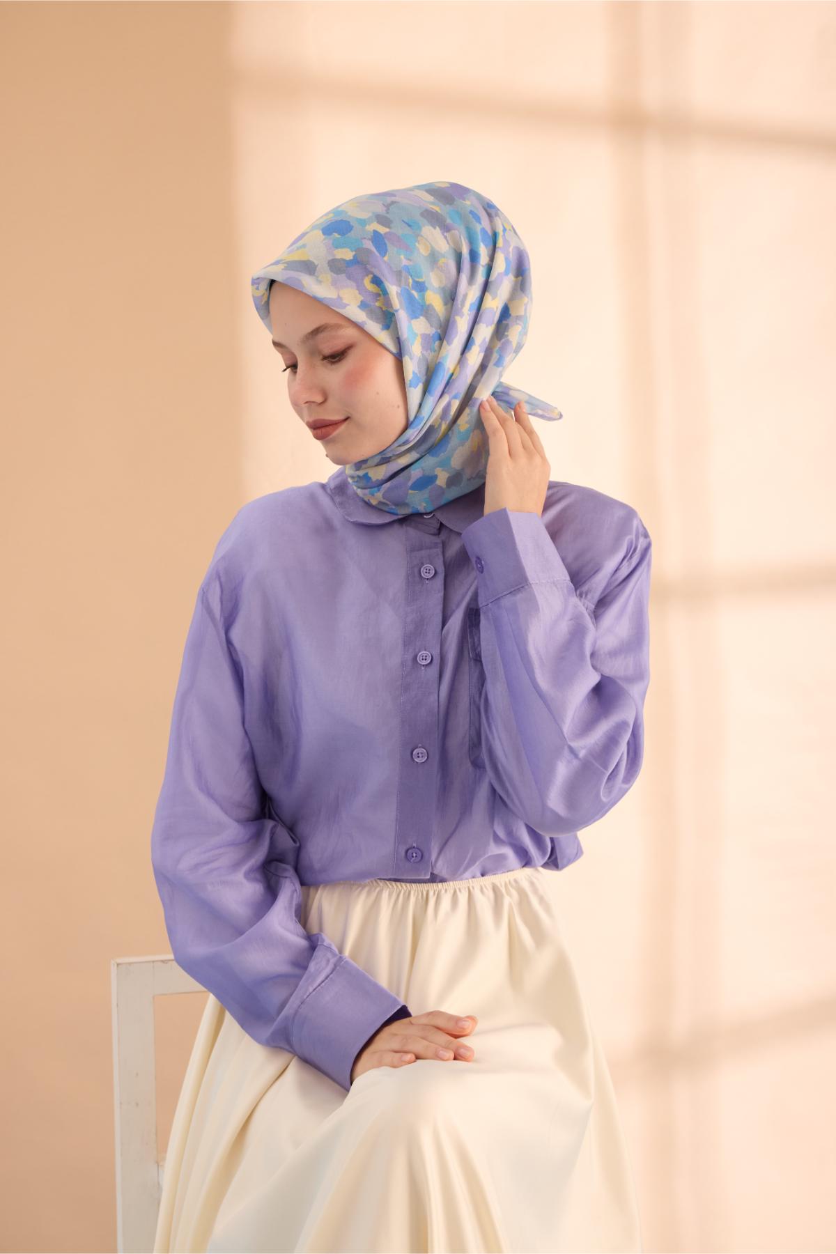 Silk Home Soft Eşarp 73094-27 - İthalesarponline.com - Soft Eşarp - Silk Home